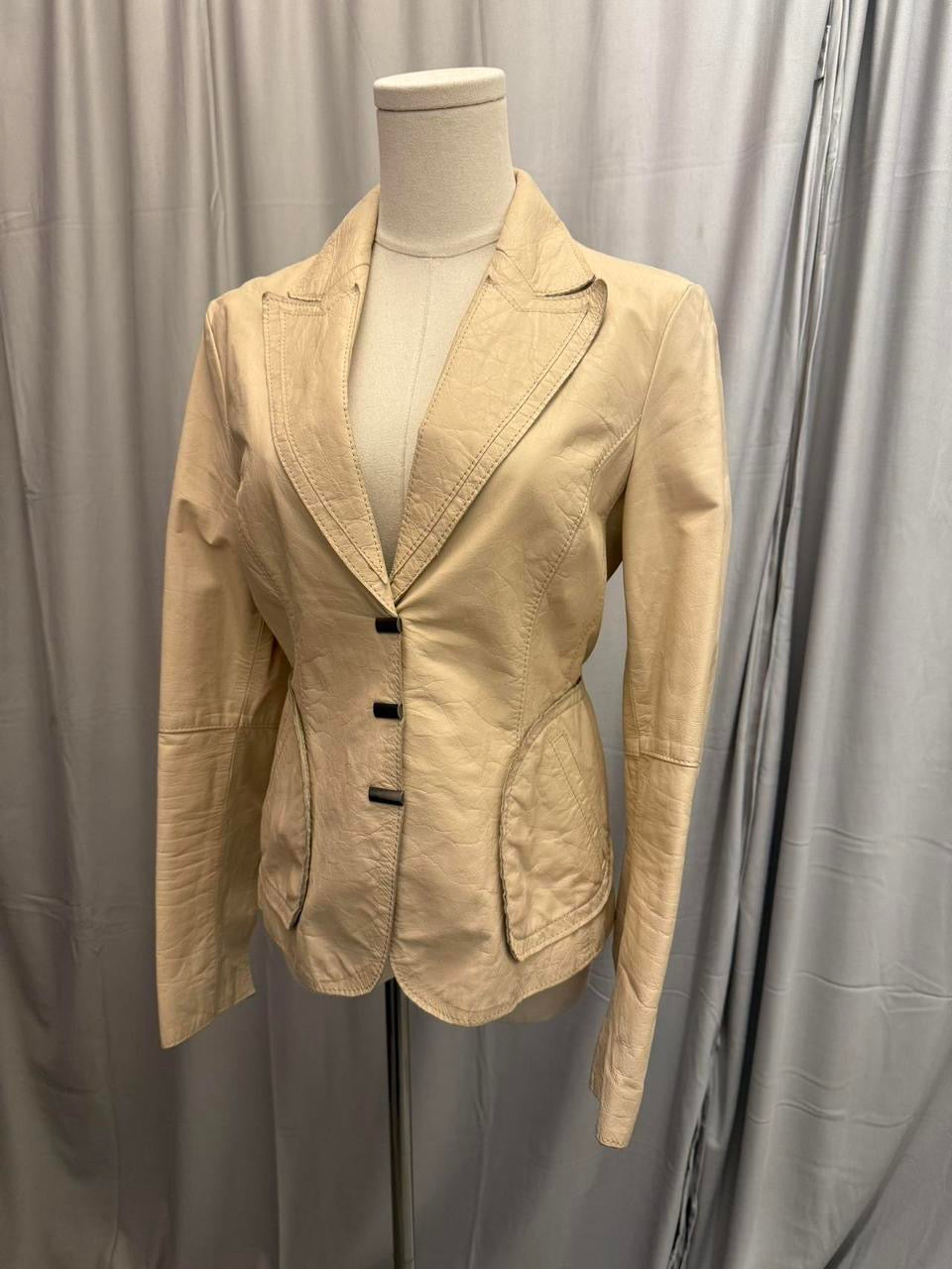 Pennyblack Women's Tan and Cream Jacket