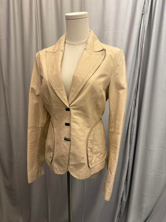 Pennyblack Women's Tan and Cream Jacket
