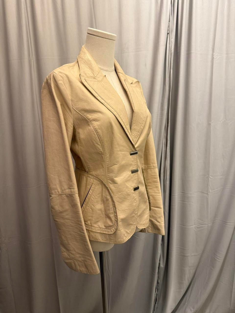 Pennyblack Women's Tan and Cream Jacket