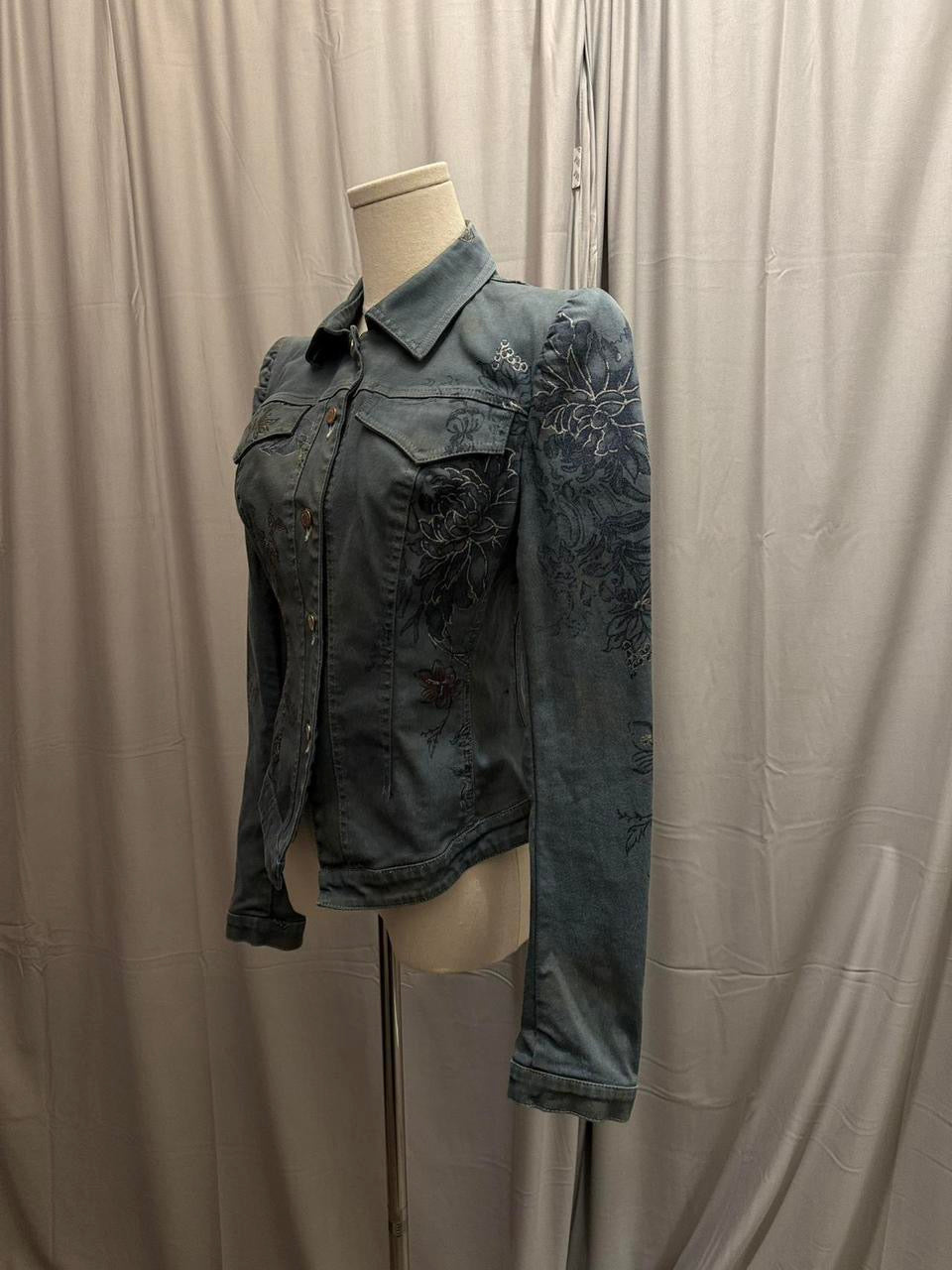 Roberto Cavalli S/S 2003 Tattoo Print Jacket