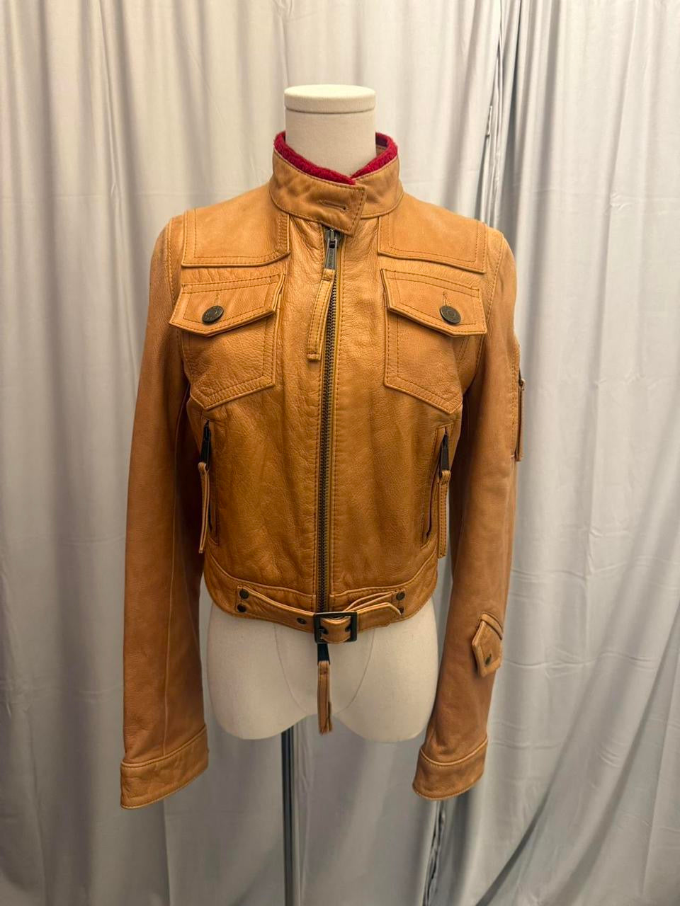 Dsquared2 Women's Tan and Brown Jacket