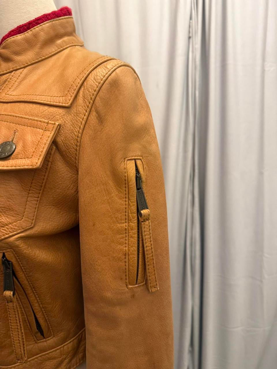 Dsquared2 Women's Tan and Brown Jacket