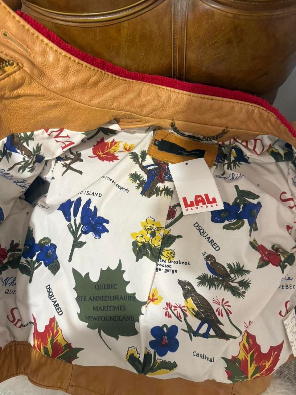 Dsquared2 Women's Tan and Brown Jacket