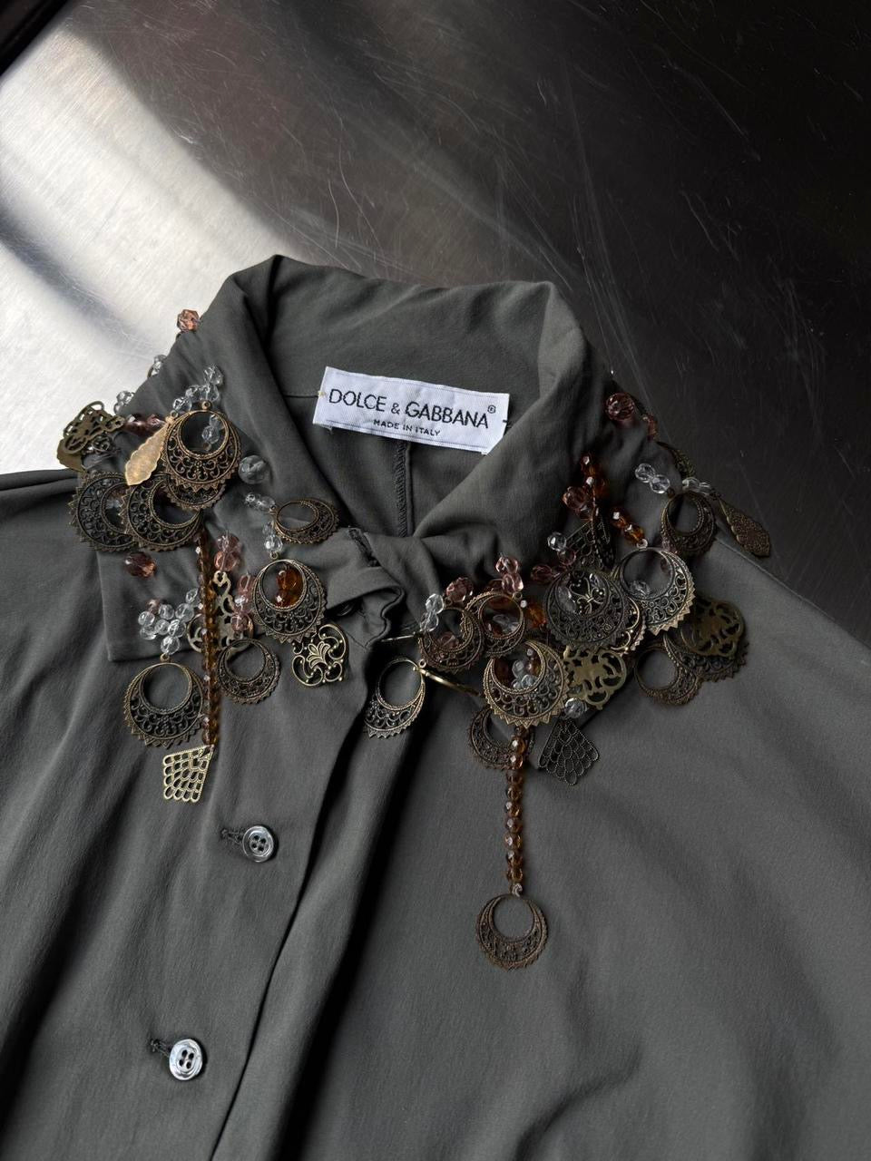 Stunning 90s D&G Embellished Top