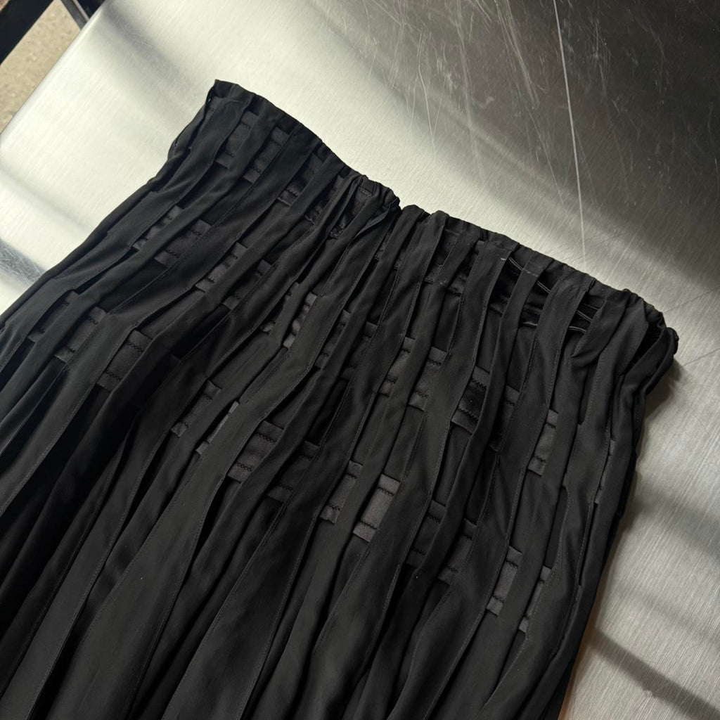 YSL by Tom Ford 2001 Silk Runway Skirt