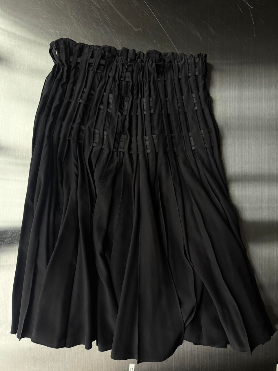 YSL by Tom Ford 2001 Silk Runway Skirt