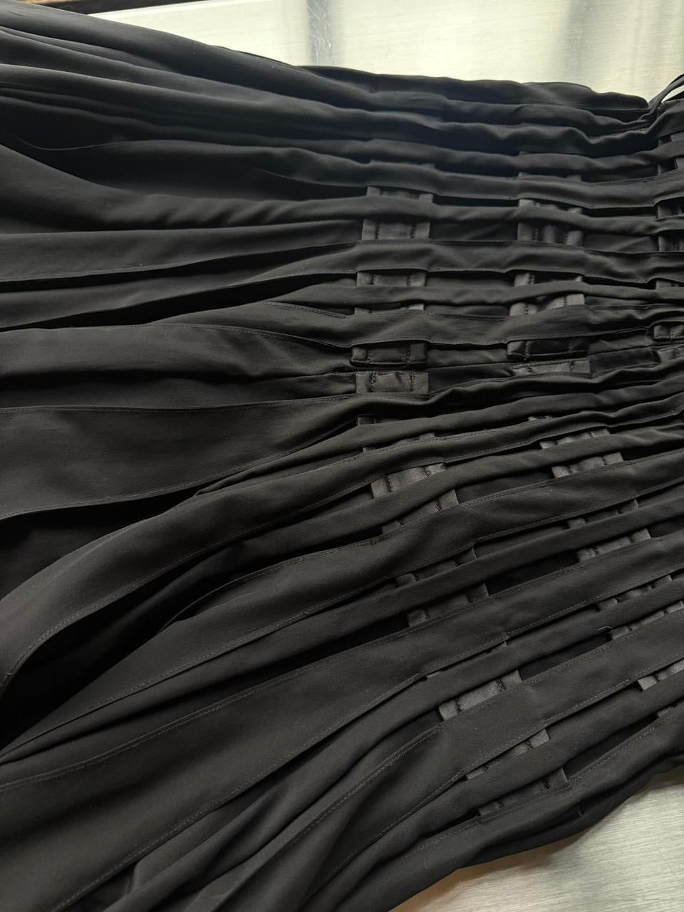 YSL by Tom Ford 2001 Silk Runway Skirt