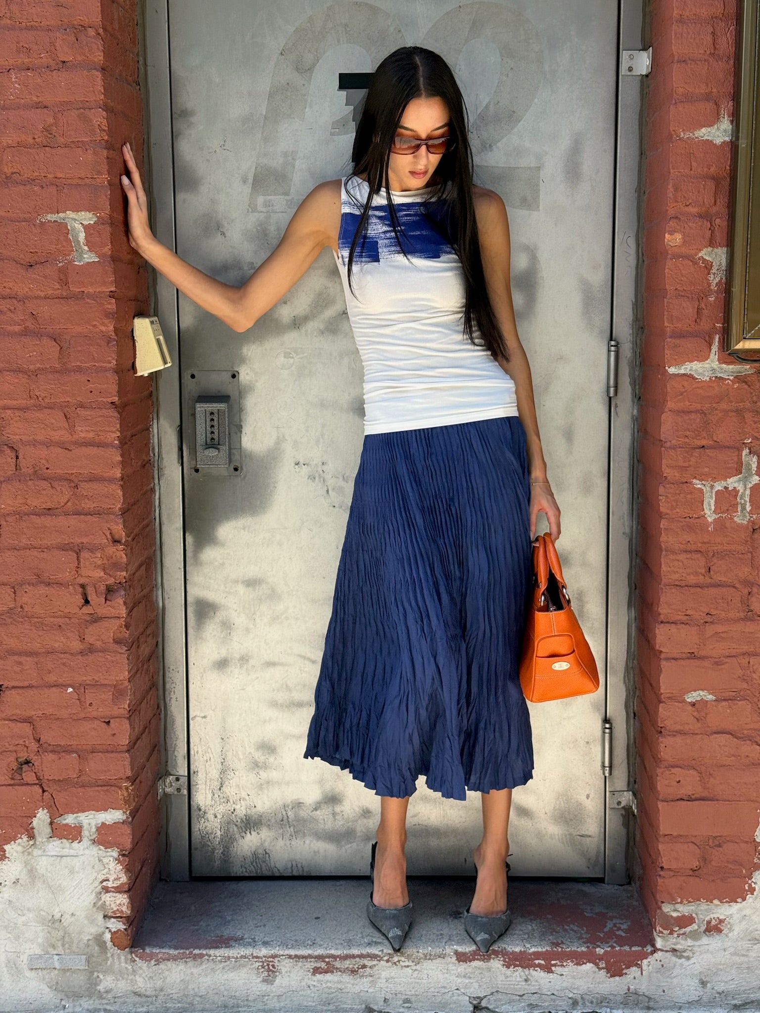 Issey Miyake Maxi Skirt