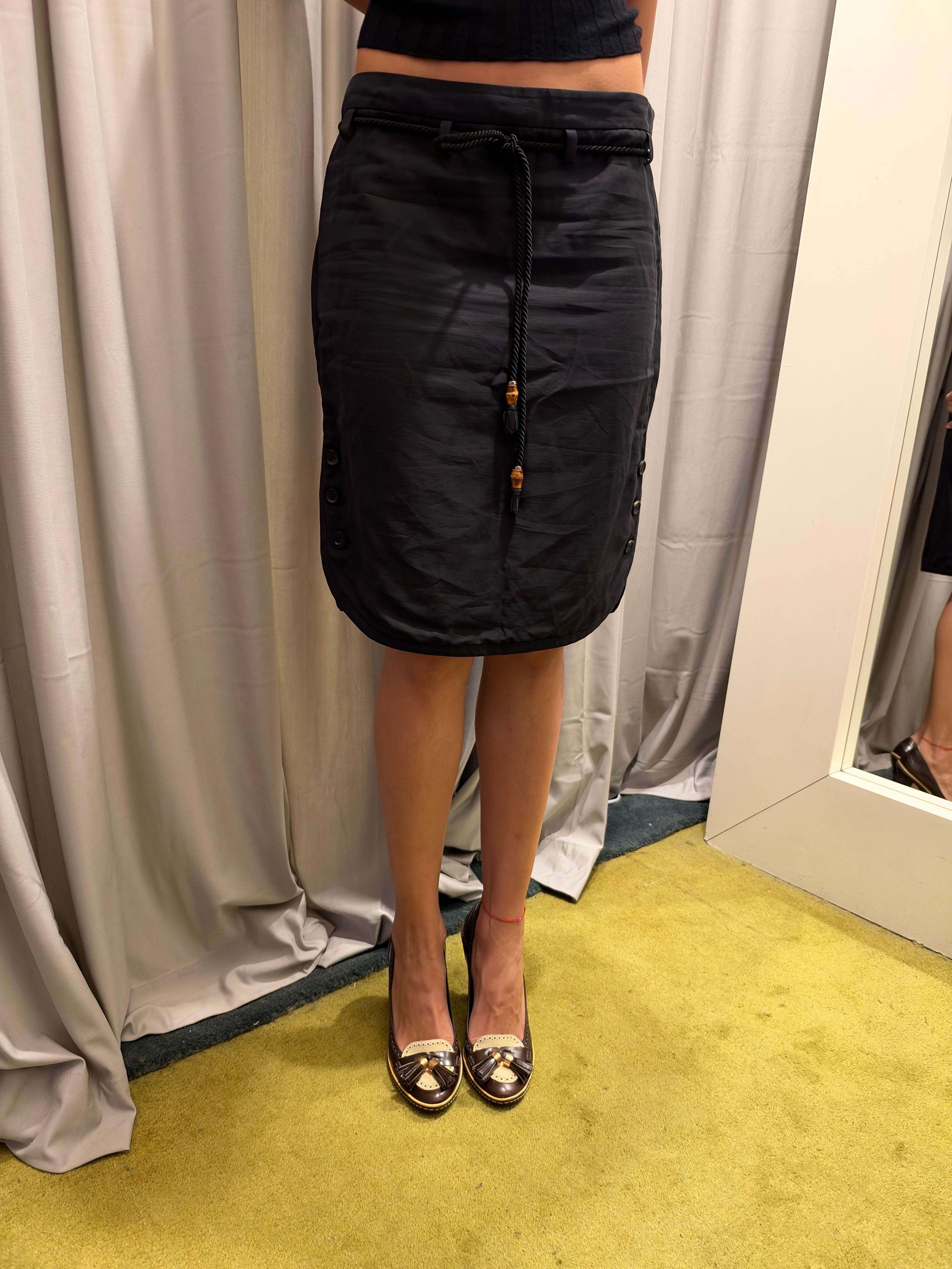 Gucci Skirt with Tassel Belt