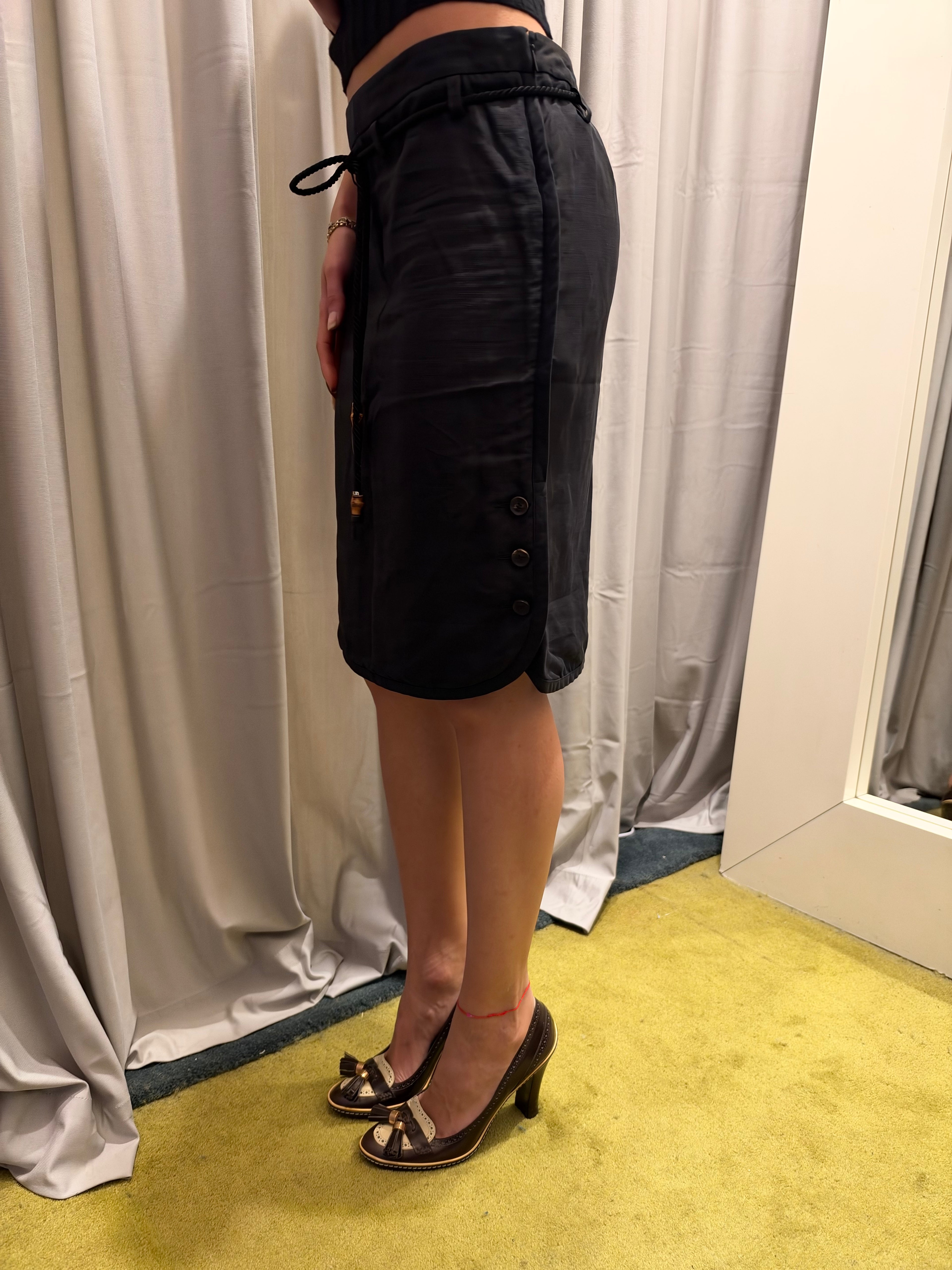 Gucci Skirt with Tassel Belt