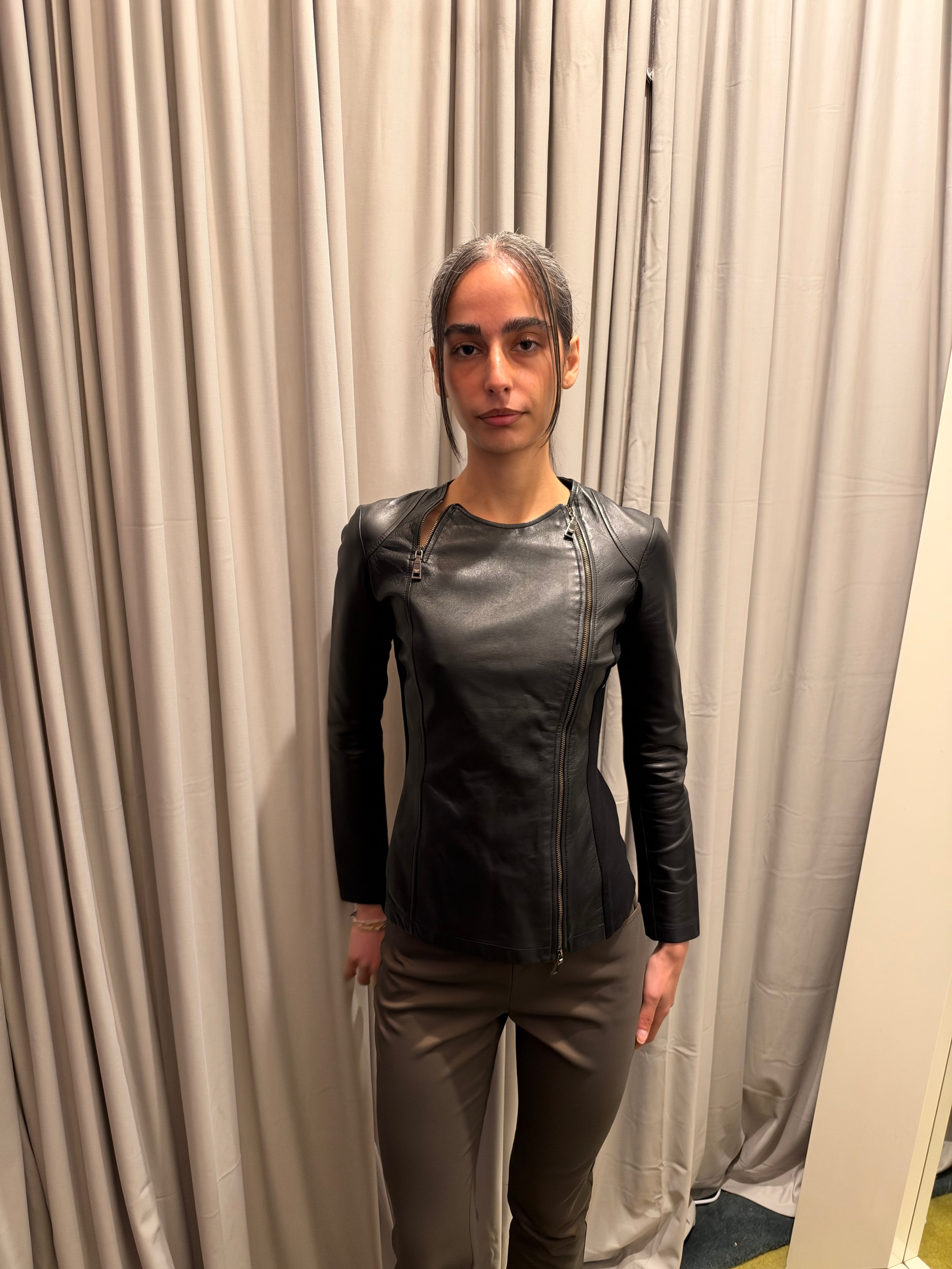 Emporio Armani Lambs Leather Jacket
