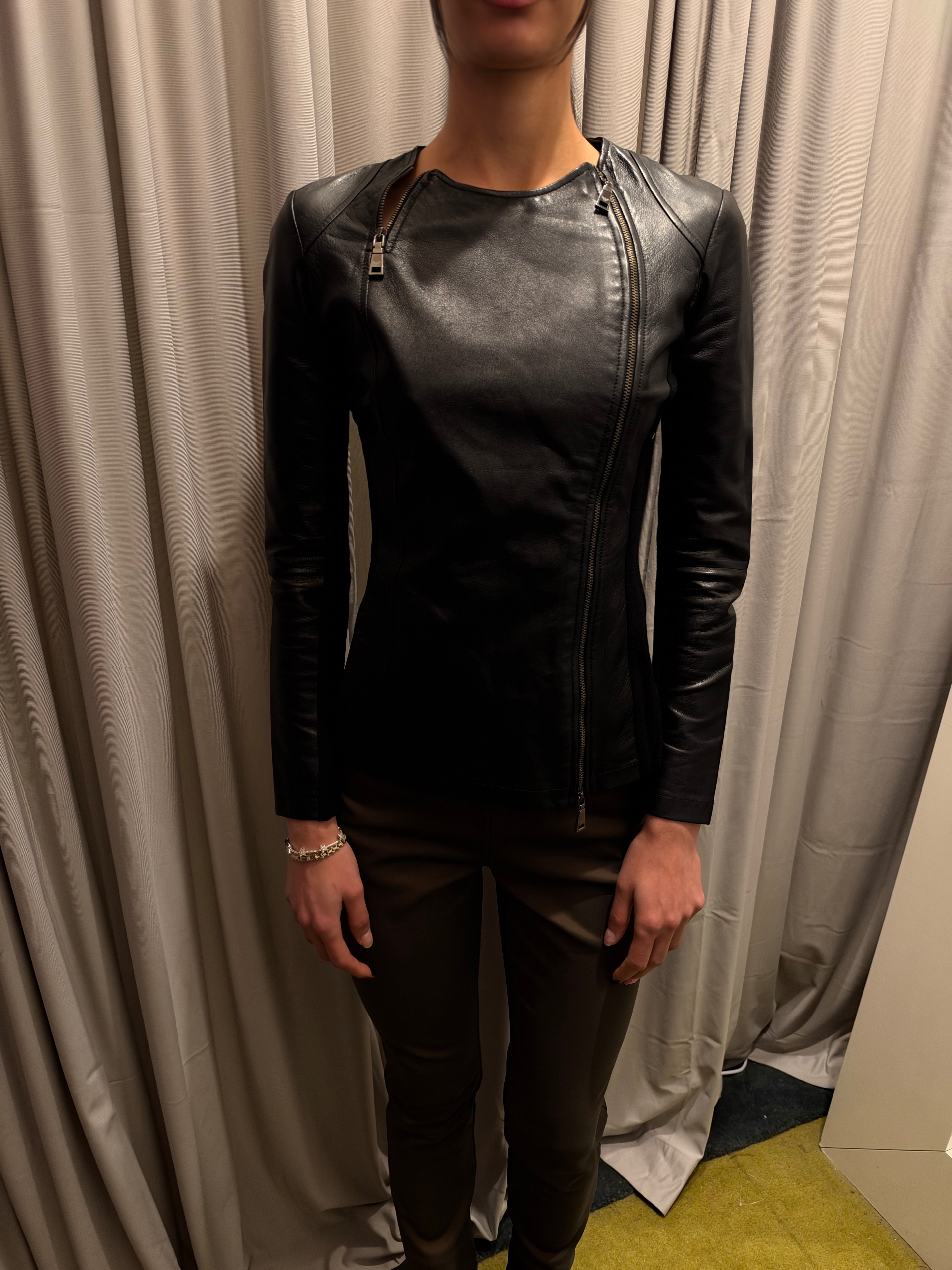 Emporio Armani Lambs Leather Jacket