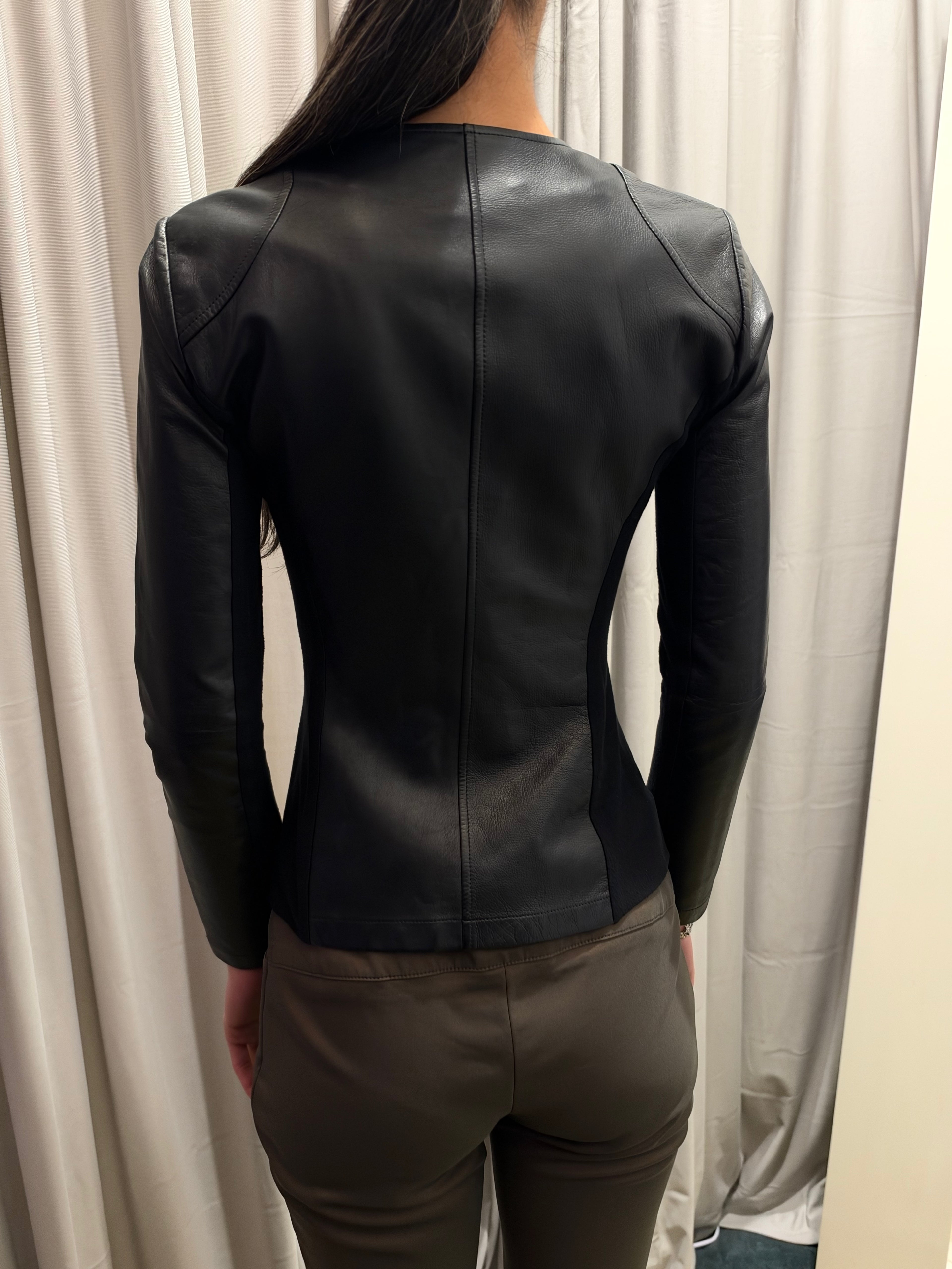 Emporio Armani Lambs Leather Jacket