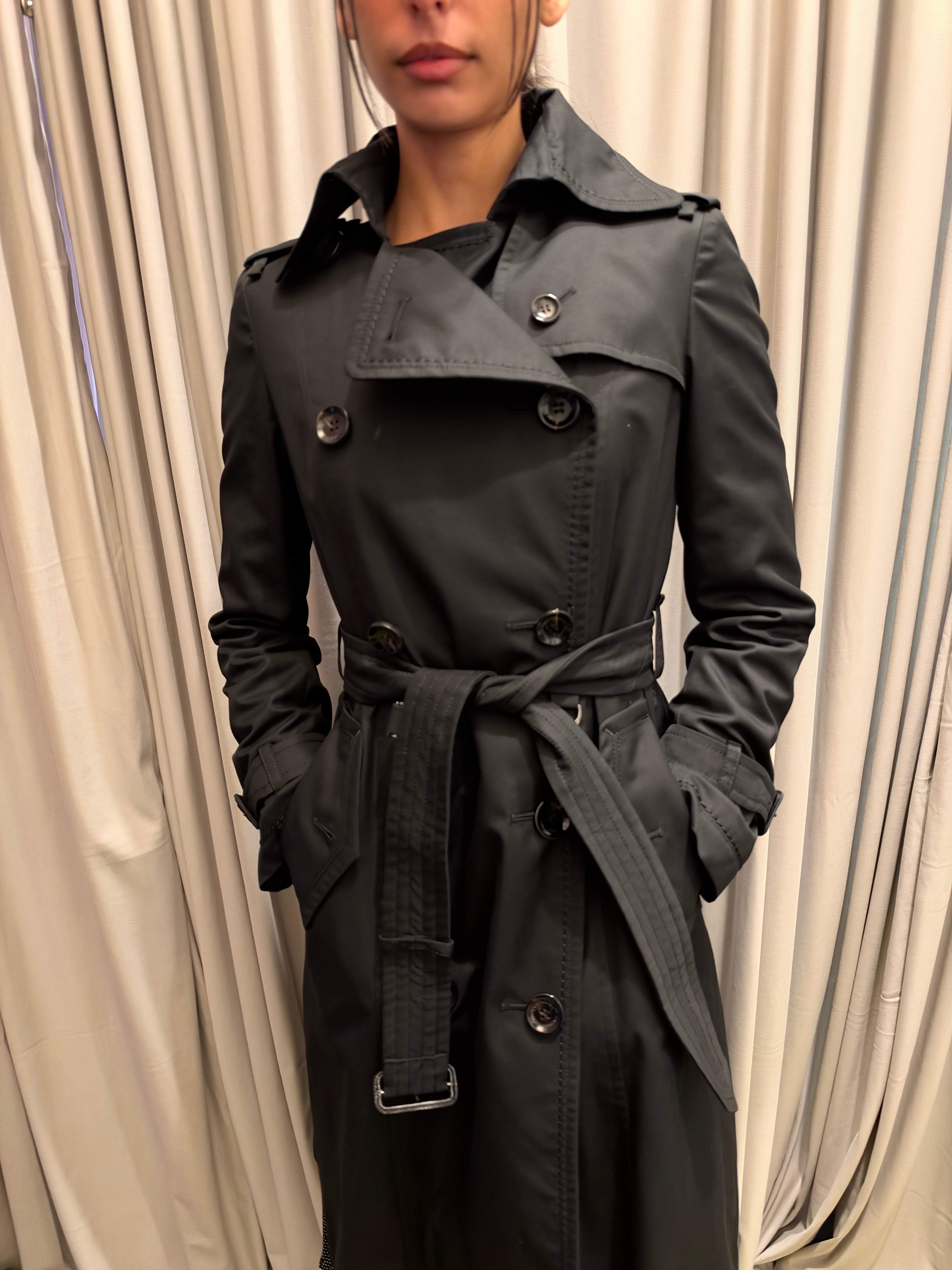 Burberry Black Trench Coat
