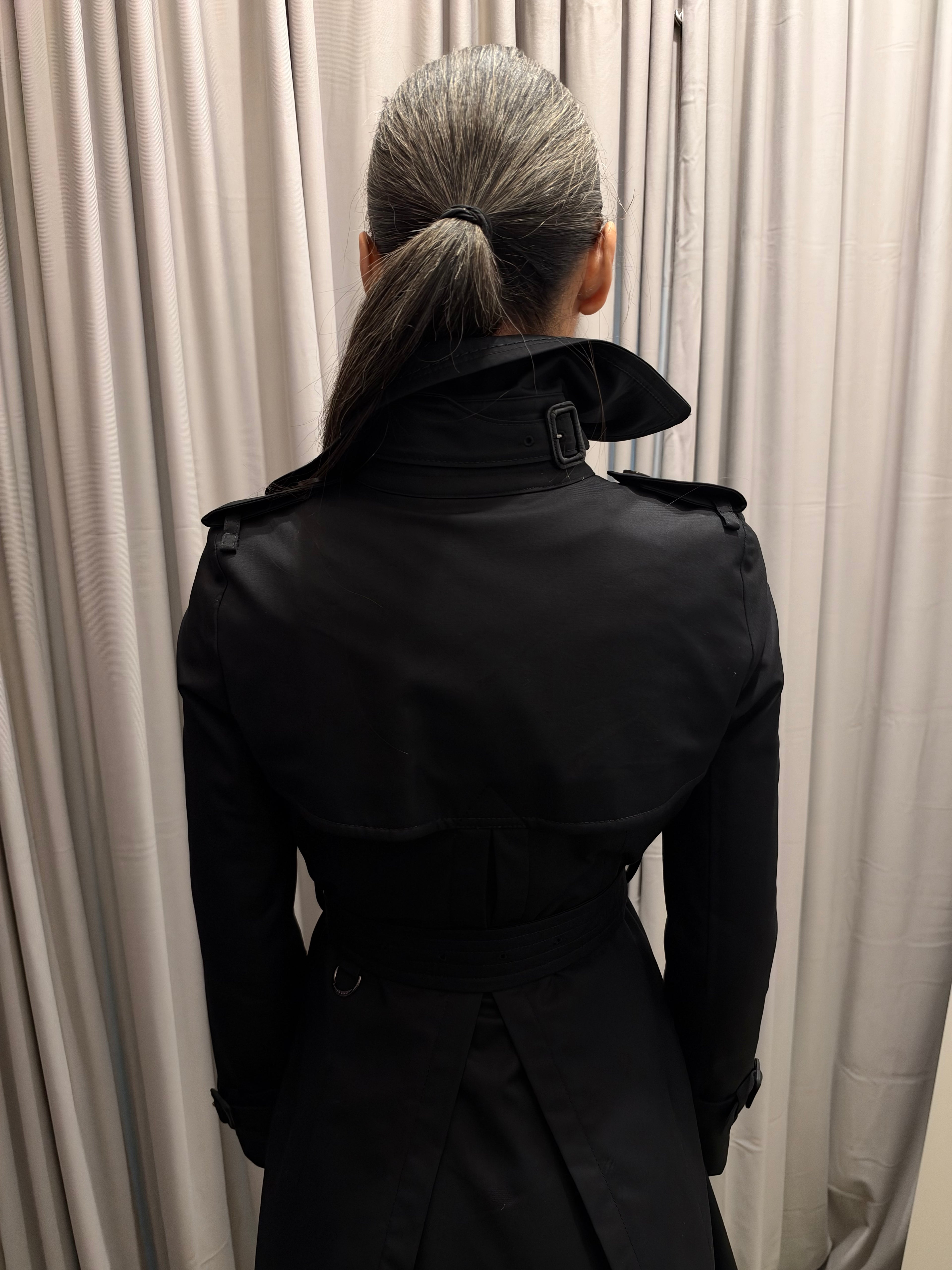 Burberry Black Trench Coat