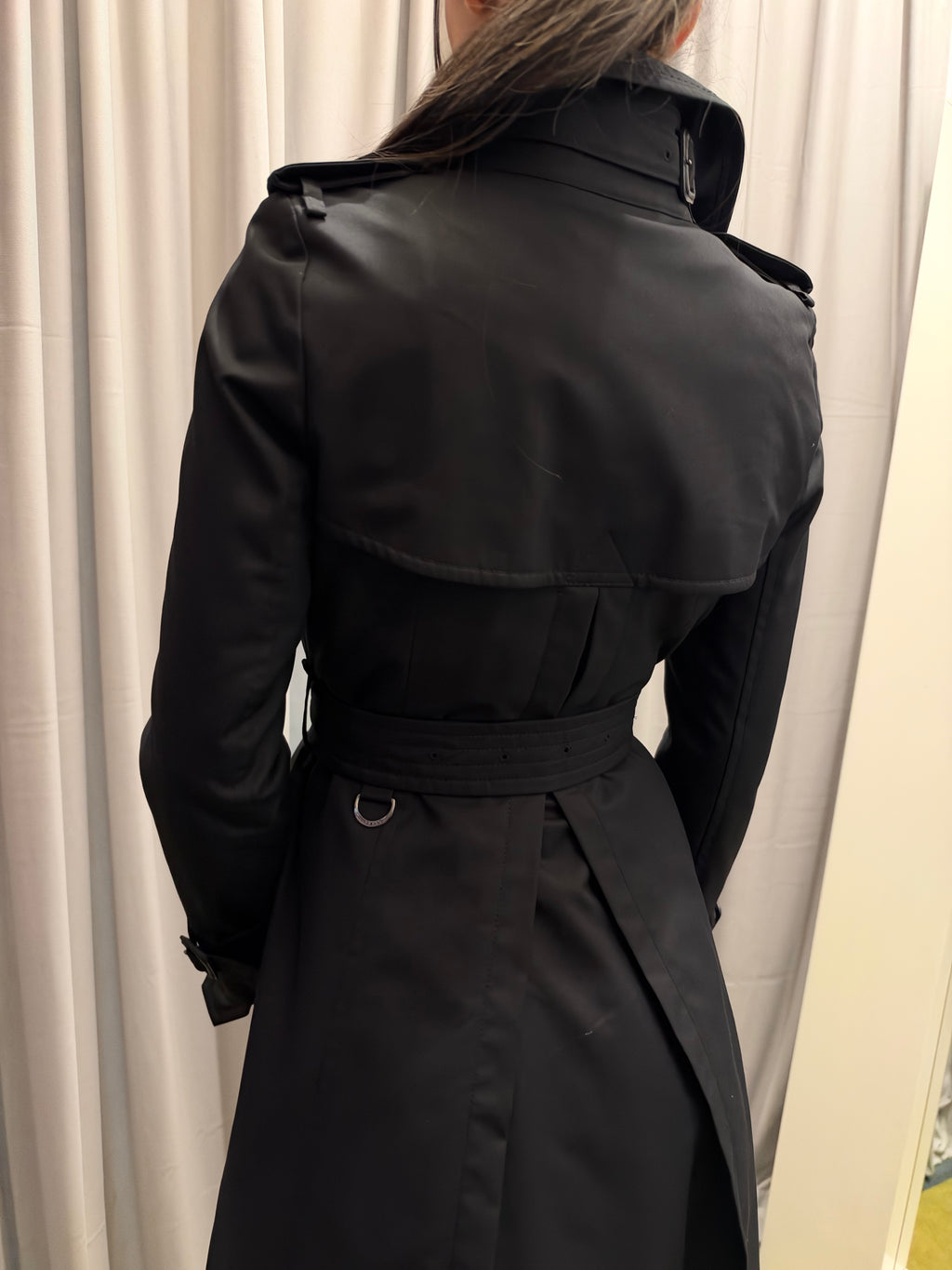 Burberry Black Trench Coat