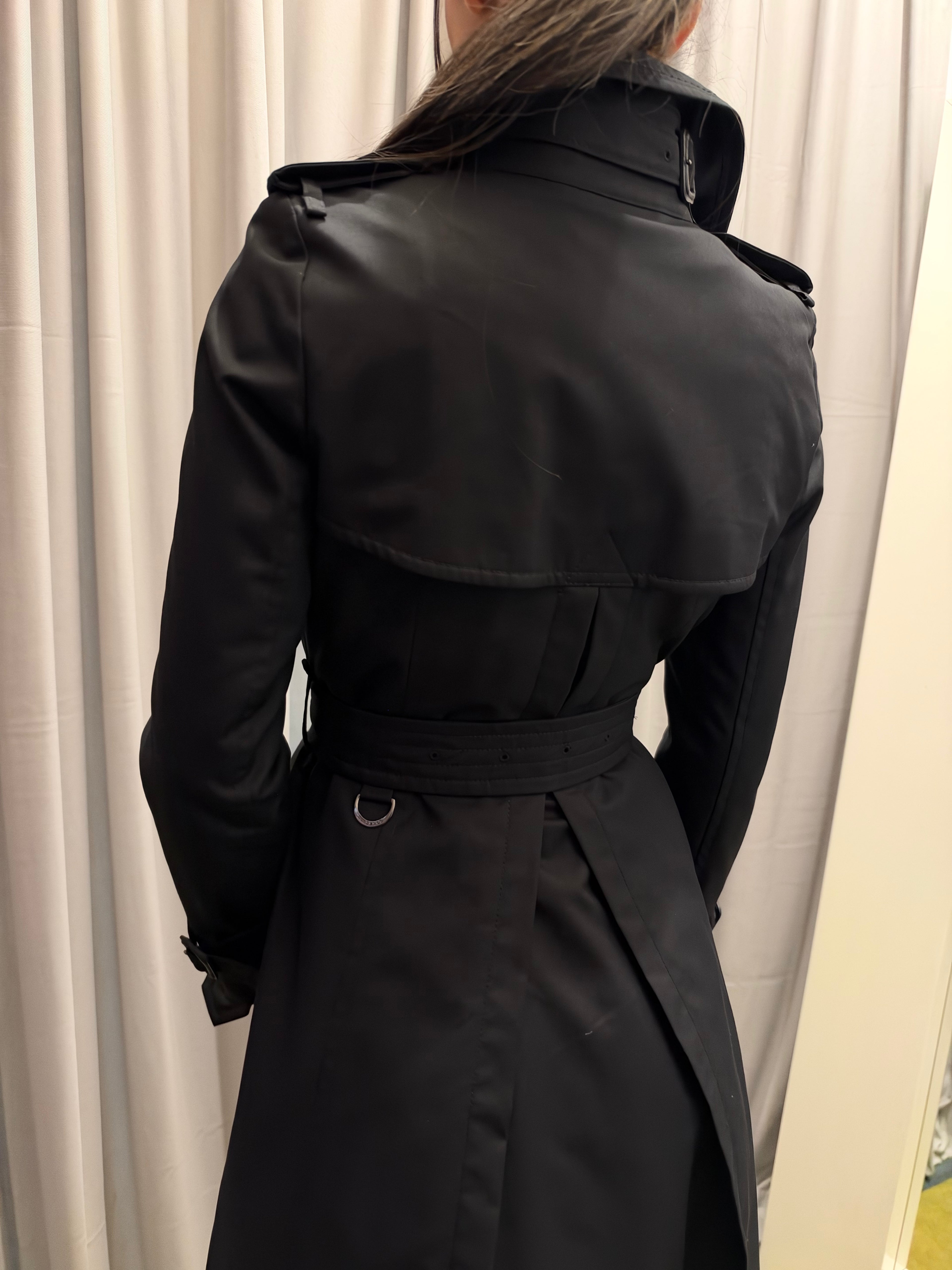 Burberry Black Trench Coat