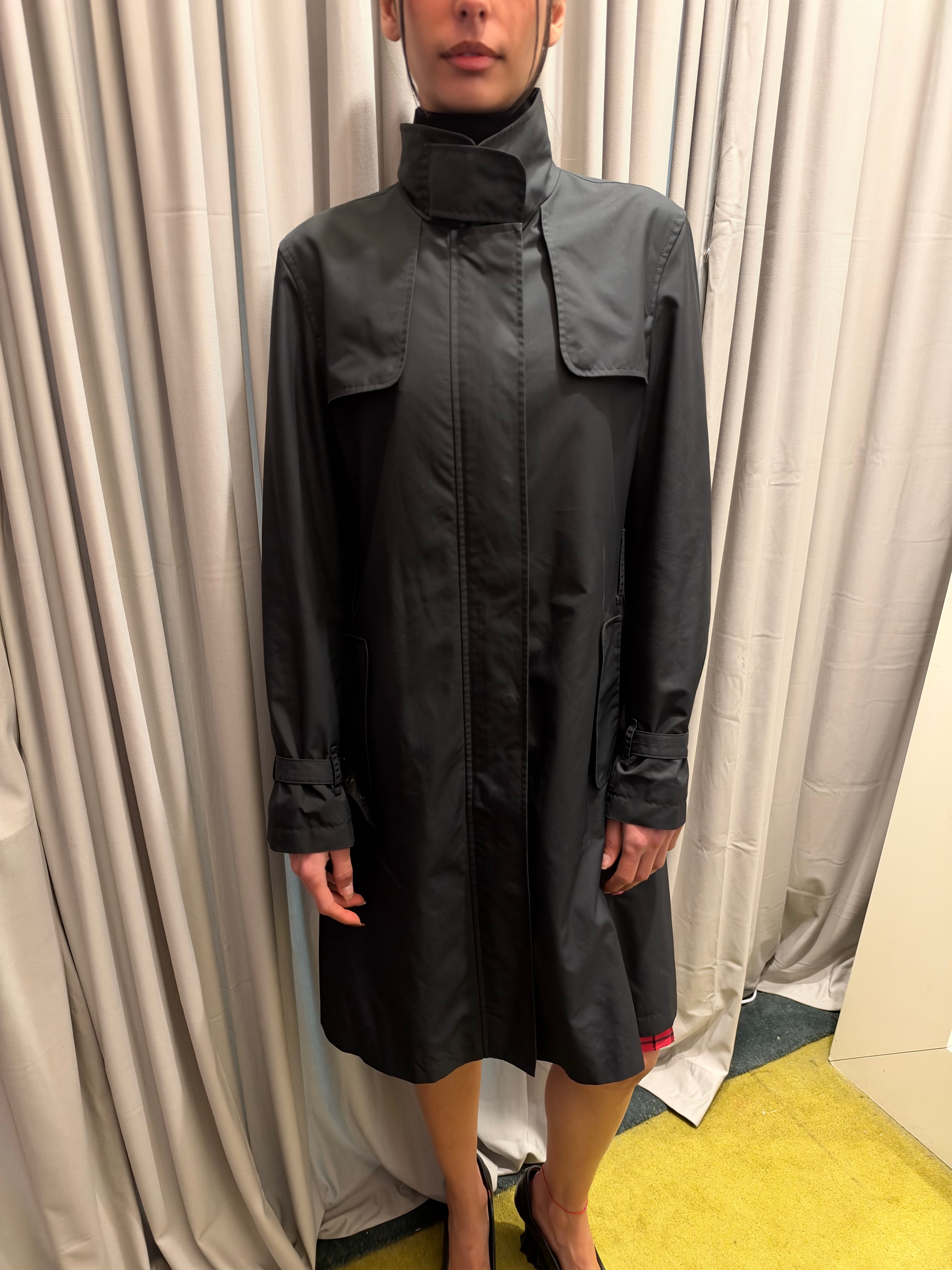Vintage Burberry Black Coat