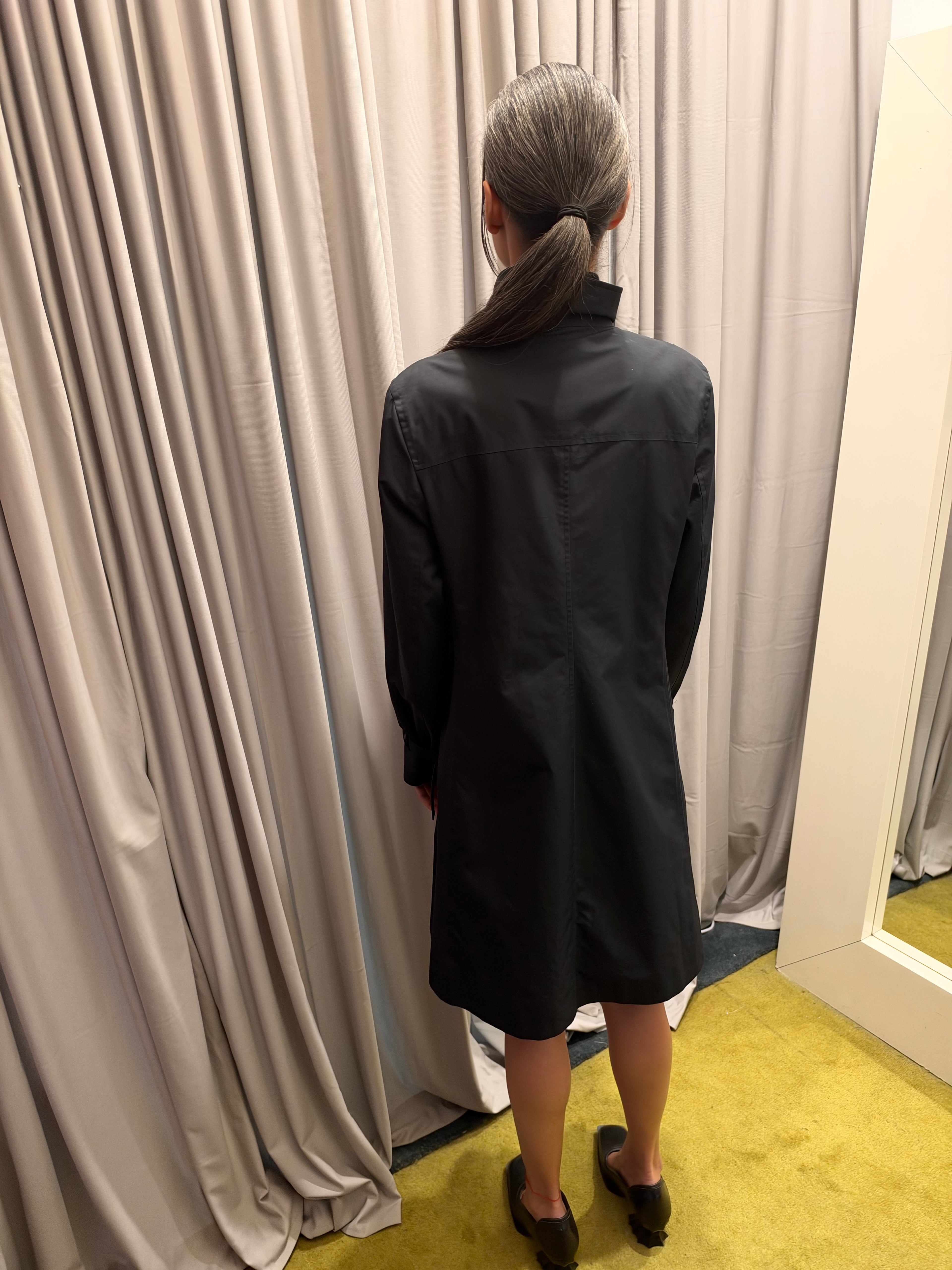 Vintage Burberry Black Coat
