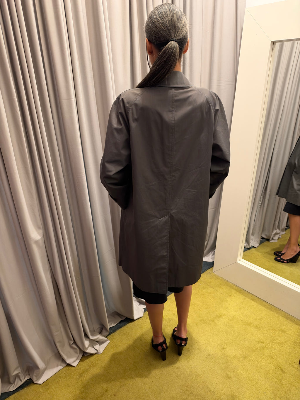 Vintage Burberry Khaki Trench Coat