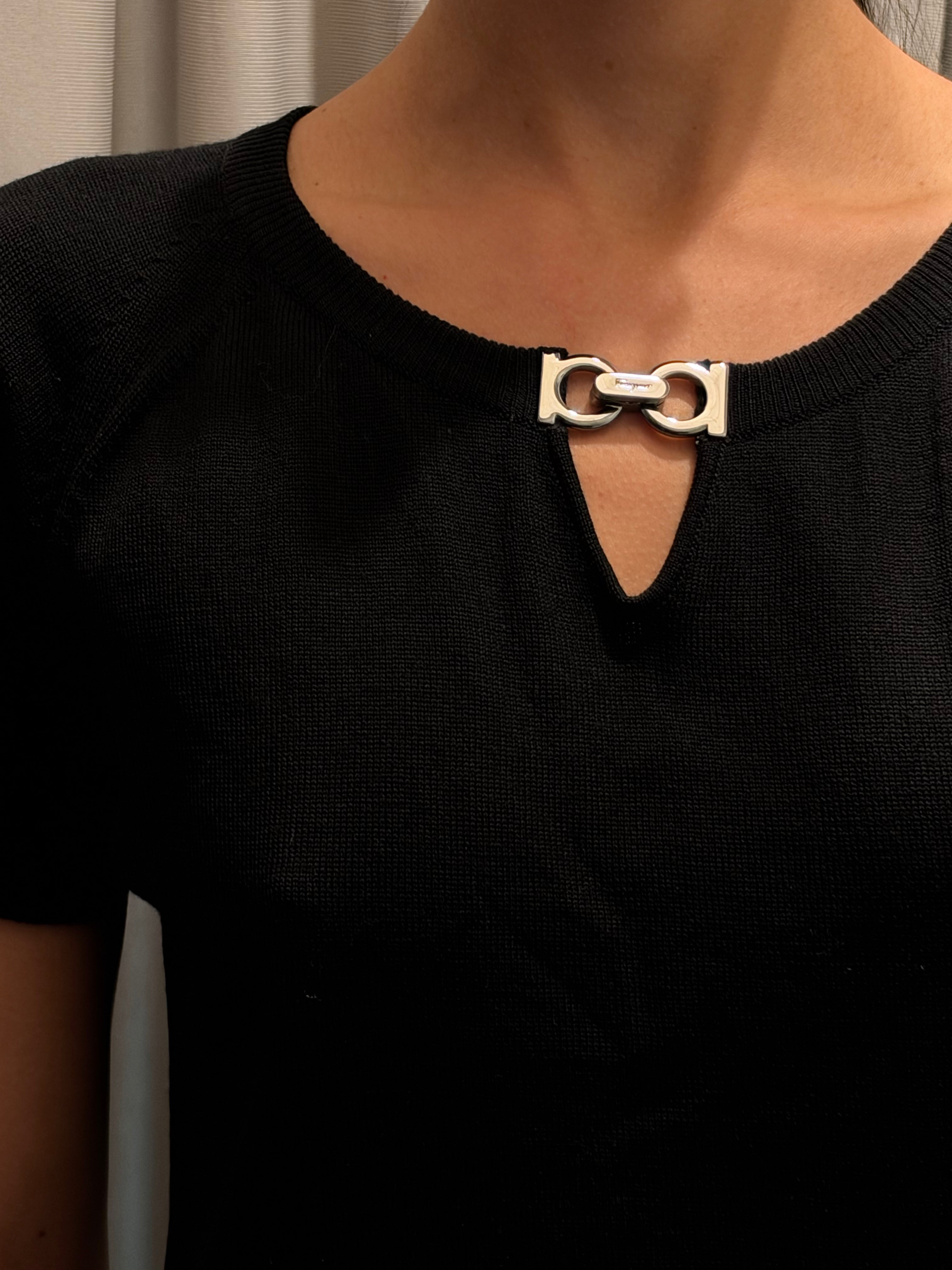 Vintage Salvatore Ferragamo Wool Top