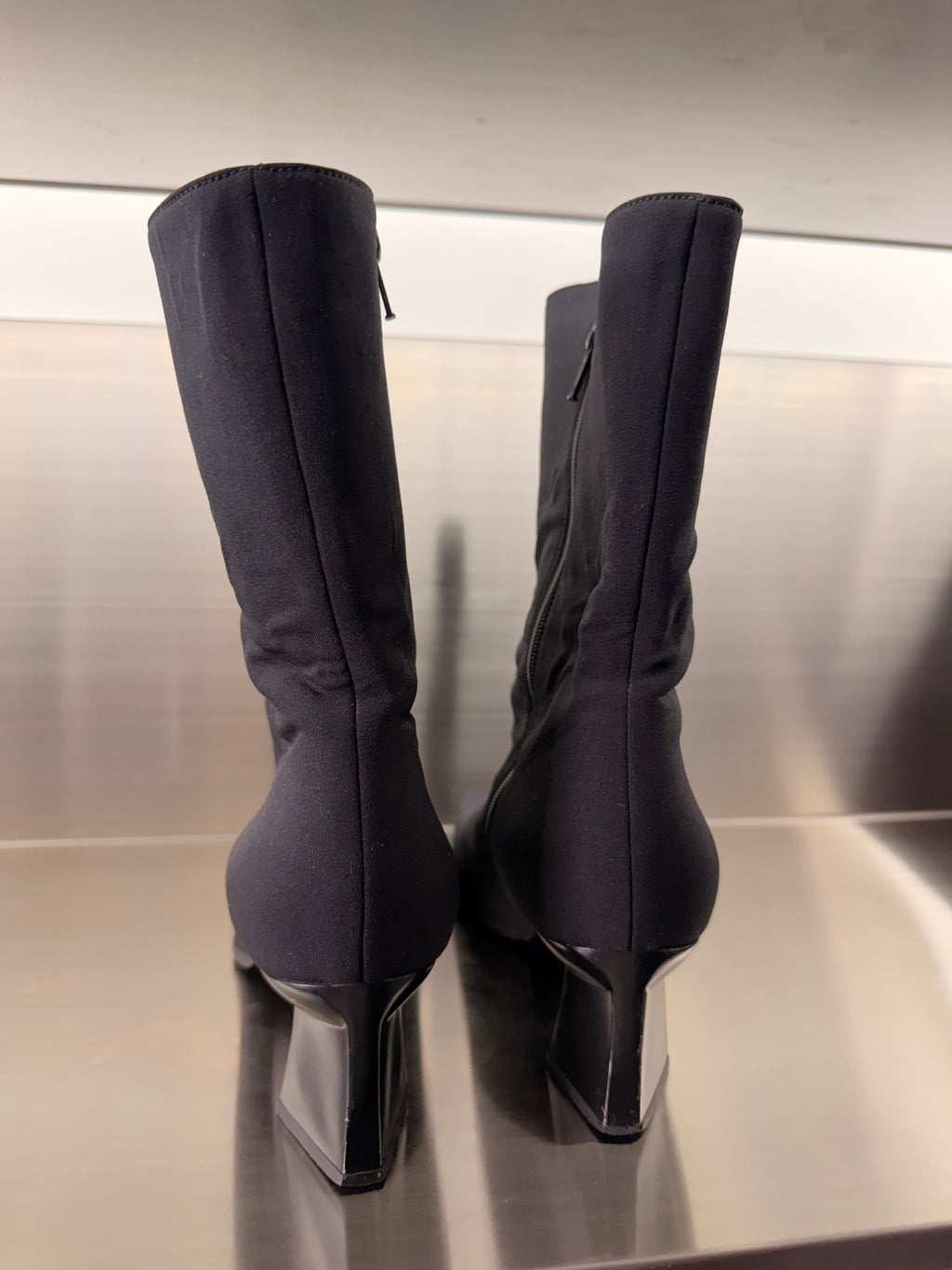 Prada Black Sock Boots