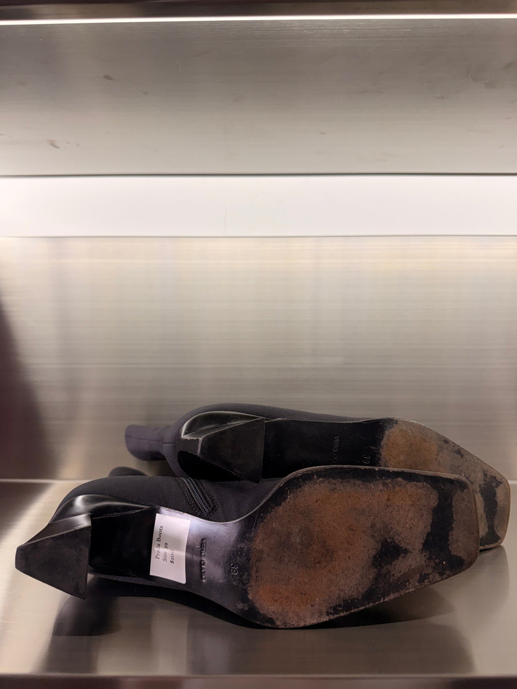 Prada Black Sock Boots