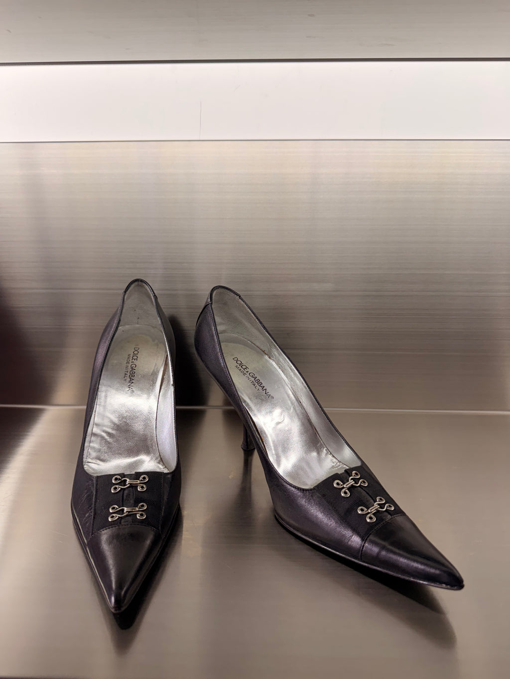Dolce and Gabana Black Heels