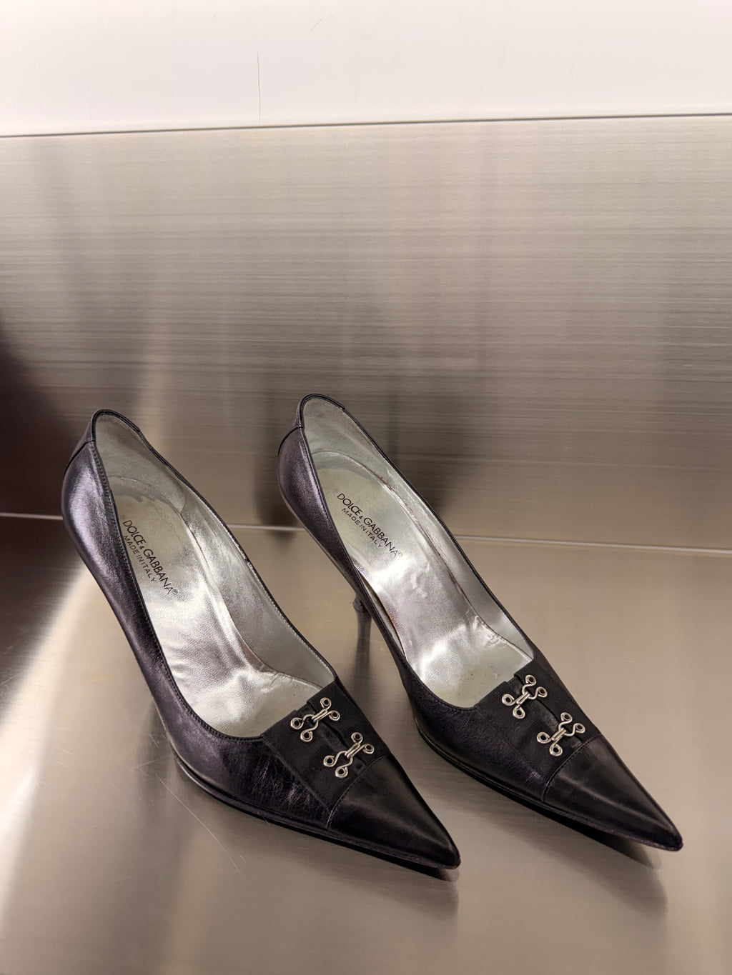 Dolce and Gabana Black Heels