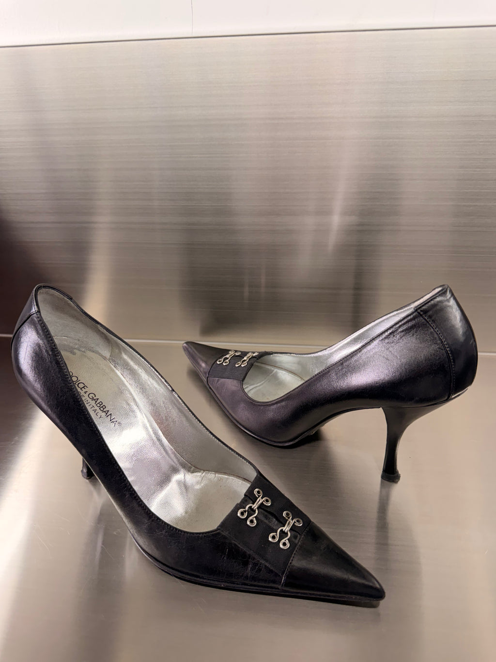 Dolce and Gabana Black Heels