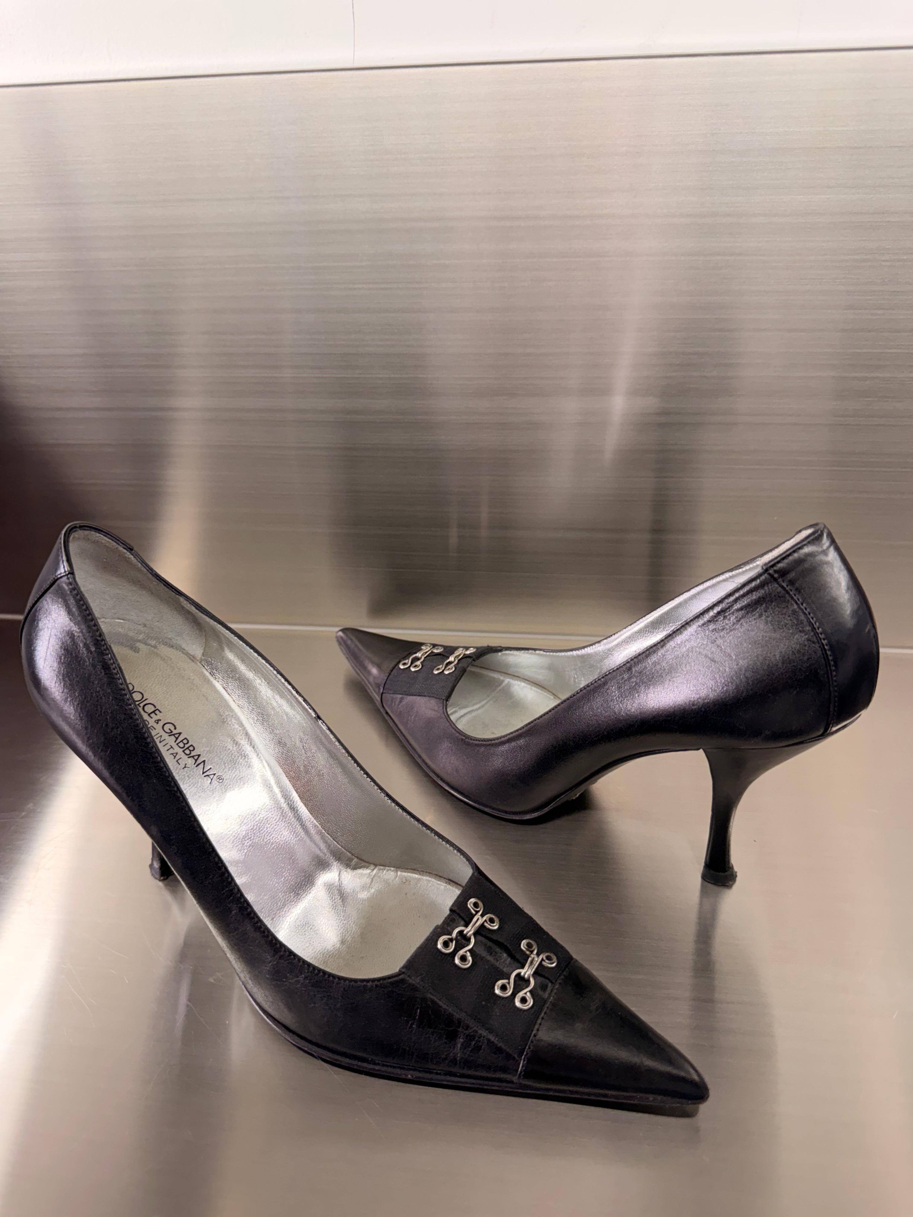 Dolce and Gabana Black Heels
