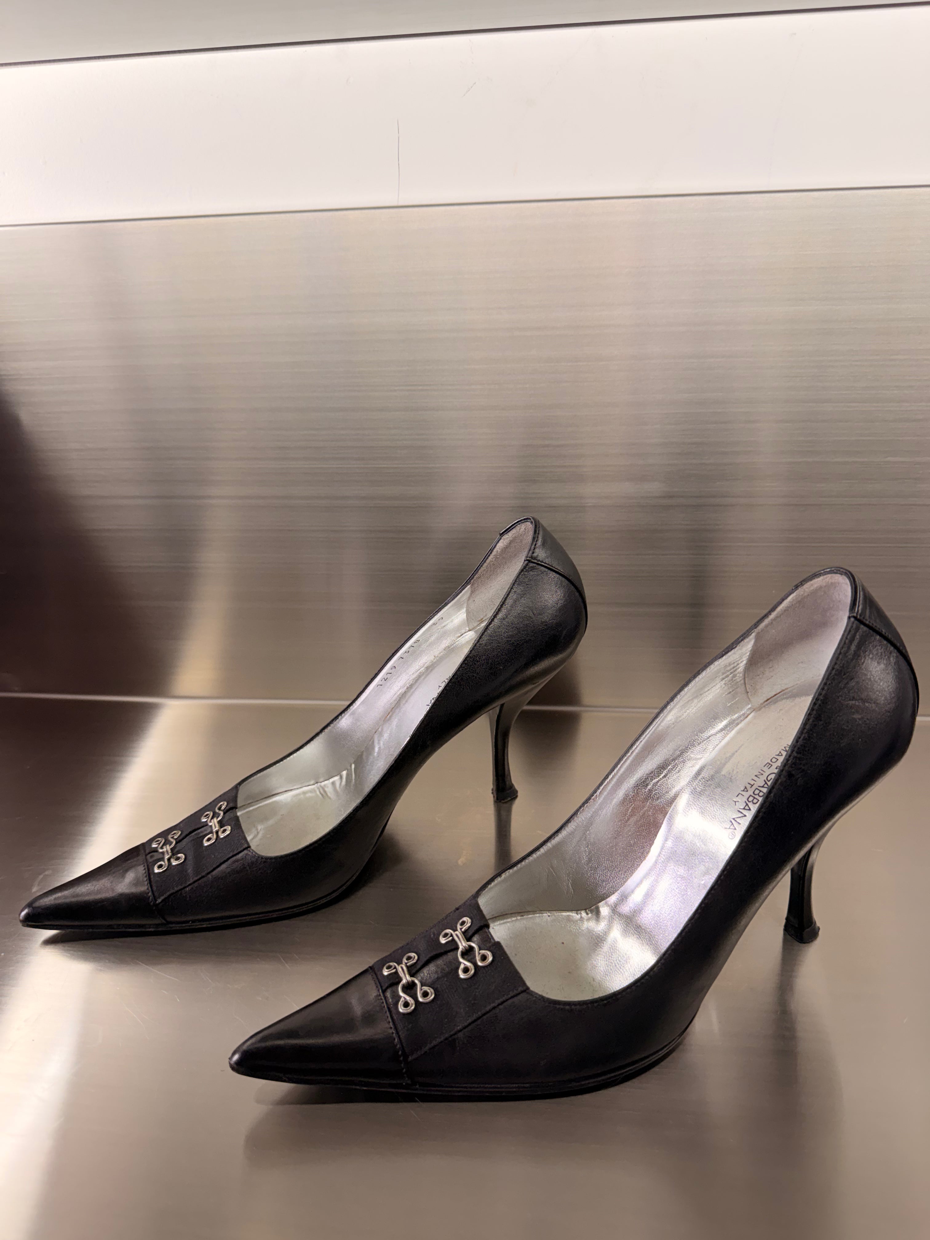 Dolce and Gabana Black Heels