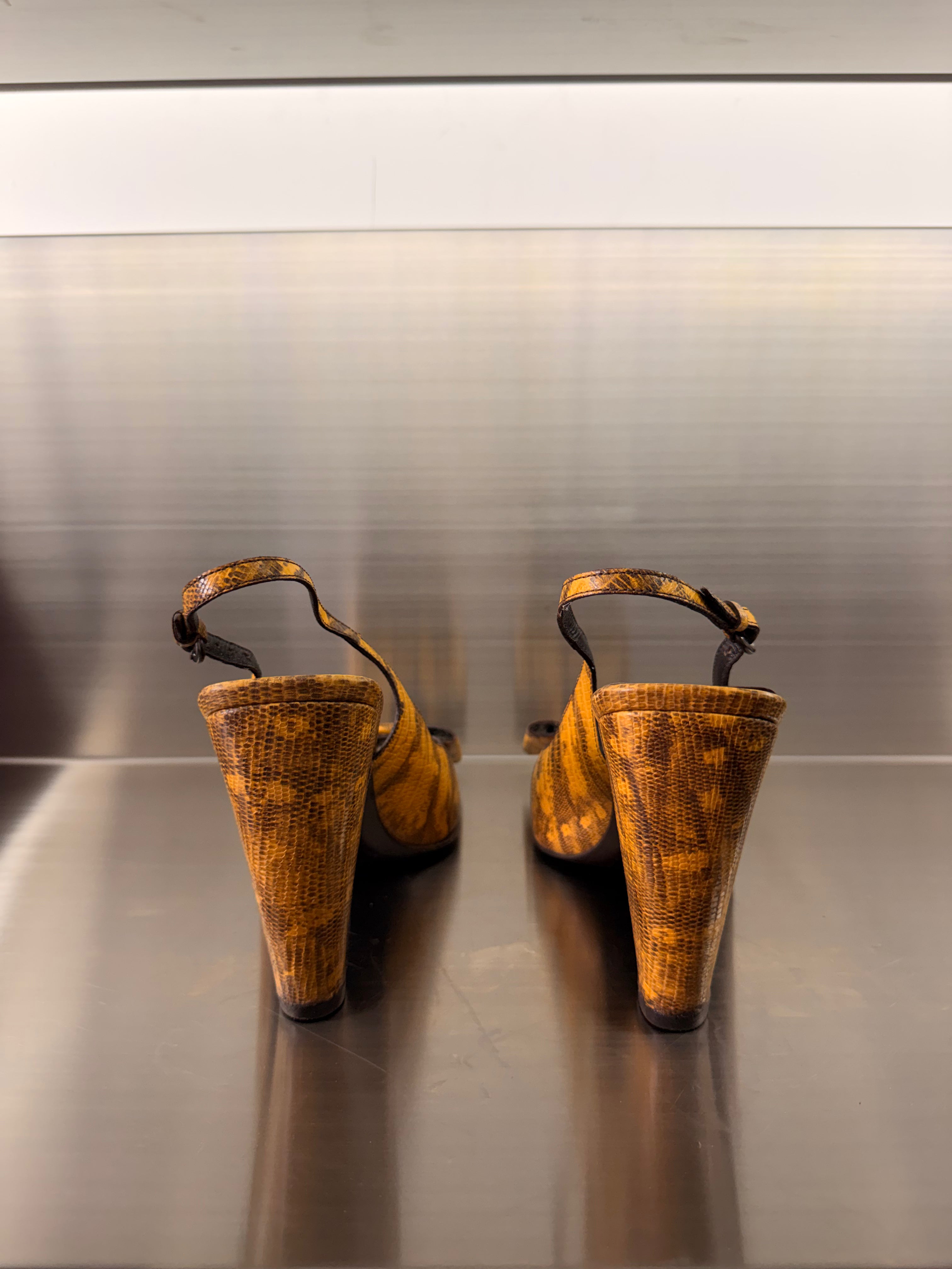 Miu Miu Lizard Heels