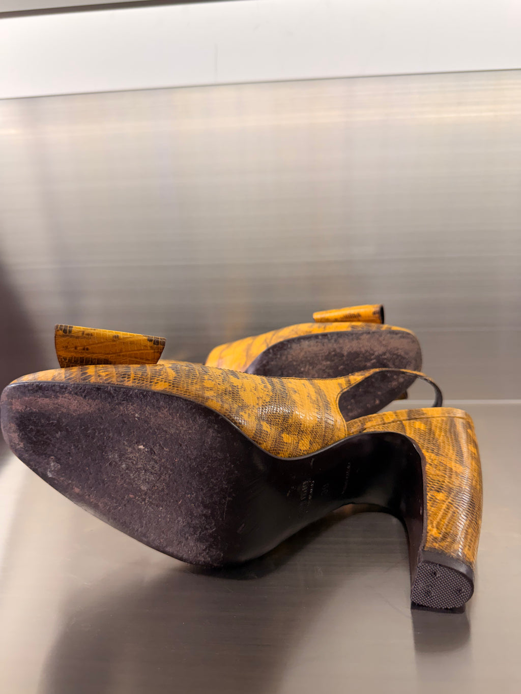 Miu Miu Lizard Heels