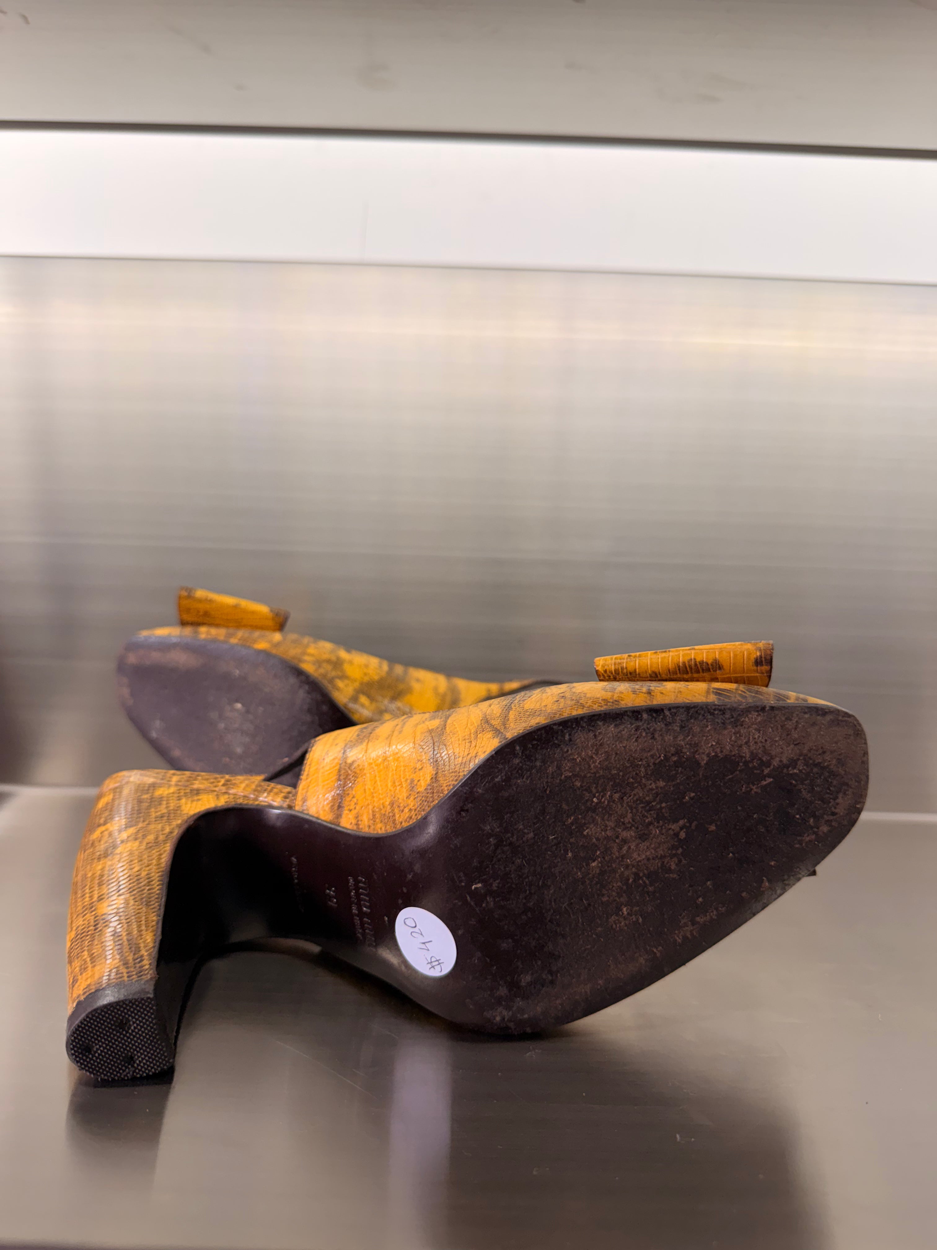 Miu Miu Lizard Heels