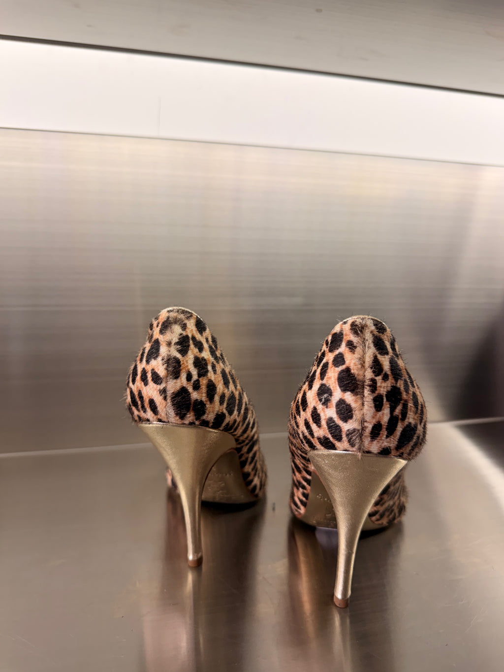 Dolce and Gabana Leopard Heels