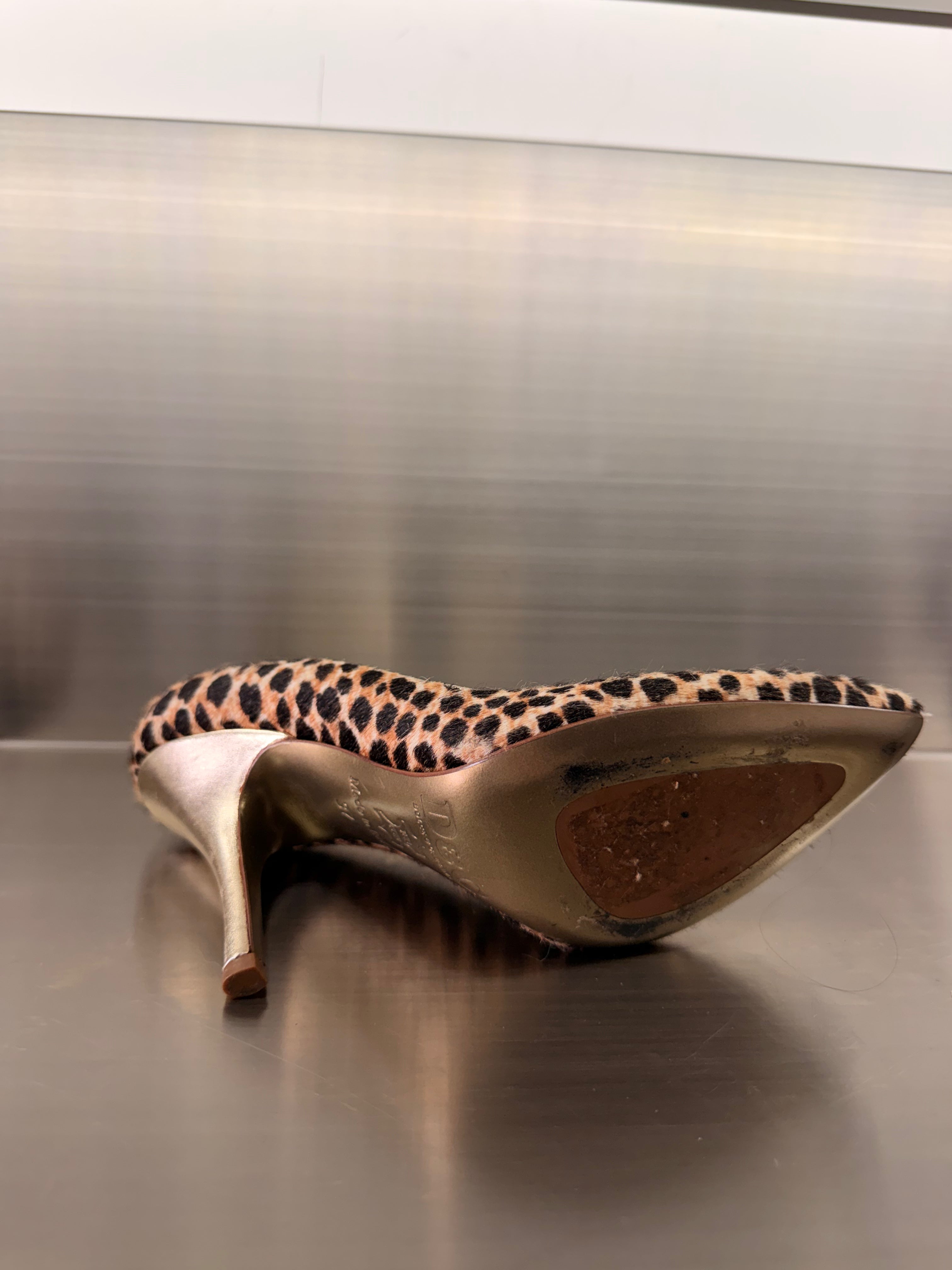 Dolce and Gabana Leopard Heels