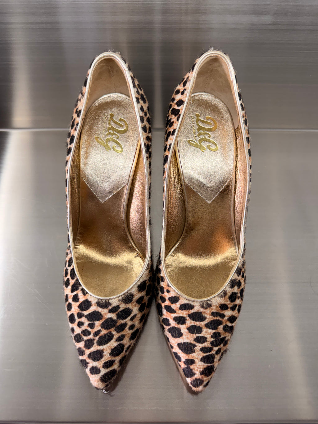 Dolce and Gabana Leopard Heels