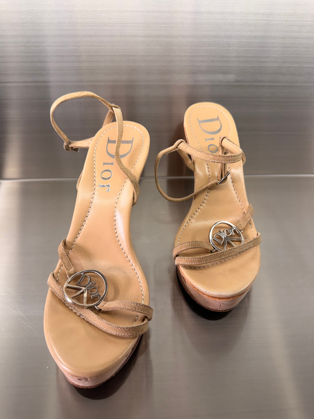 Dior Wooden Peace Heels
