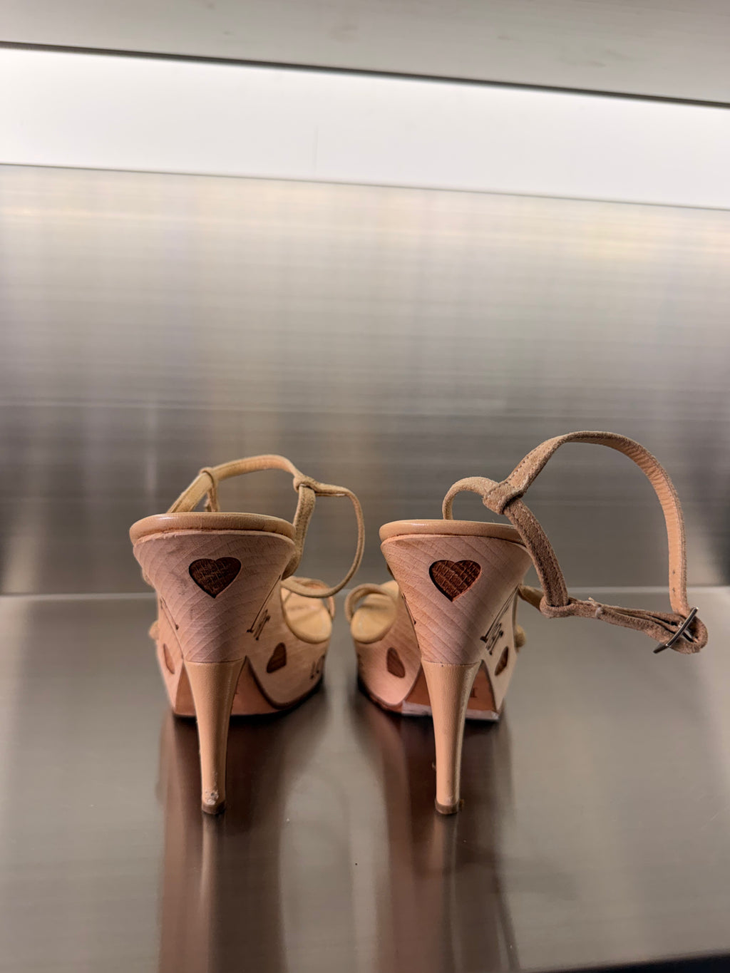 Dior Wooden Peace Heels