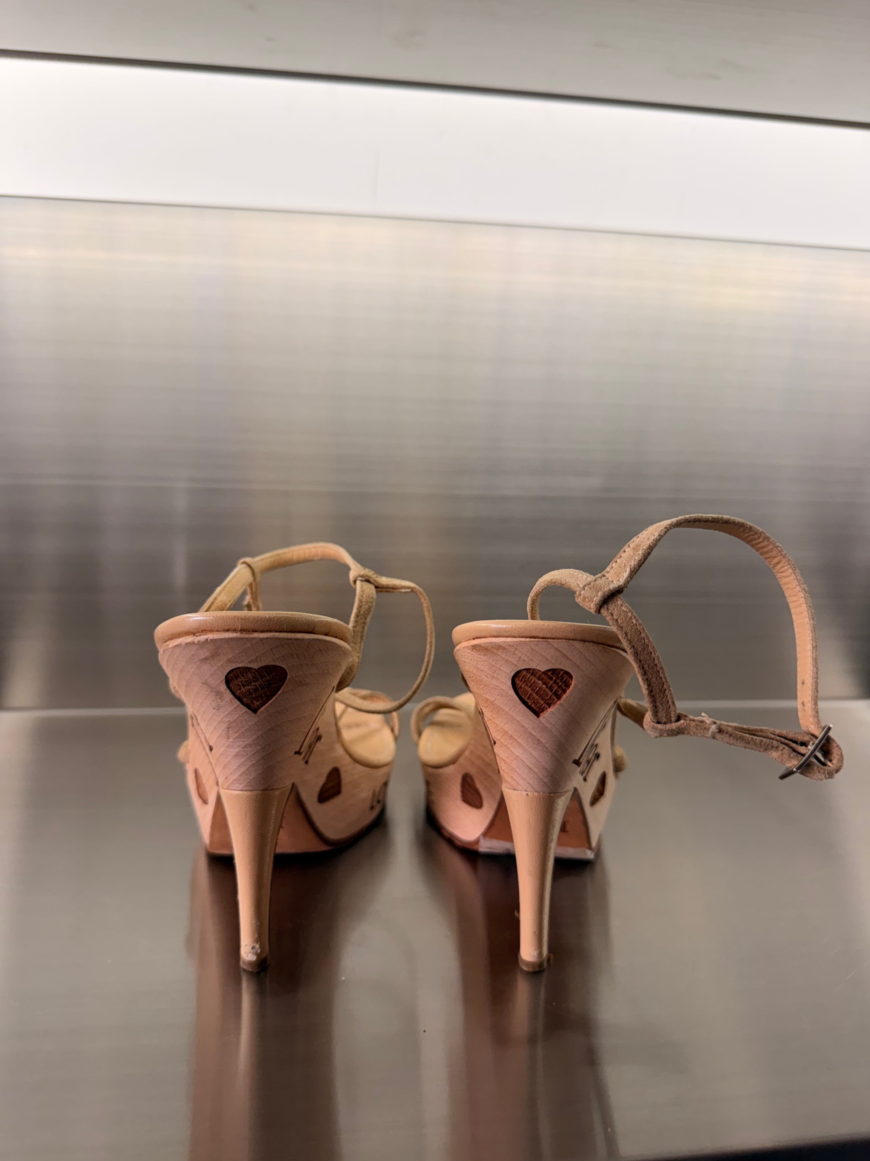 Dior Wooden Peace Heels