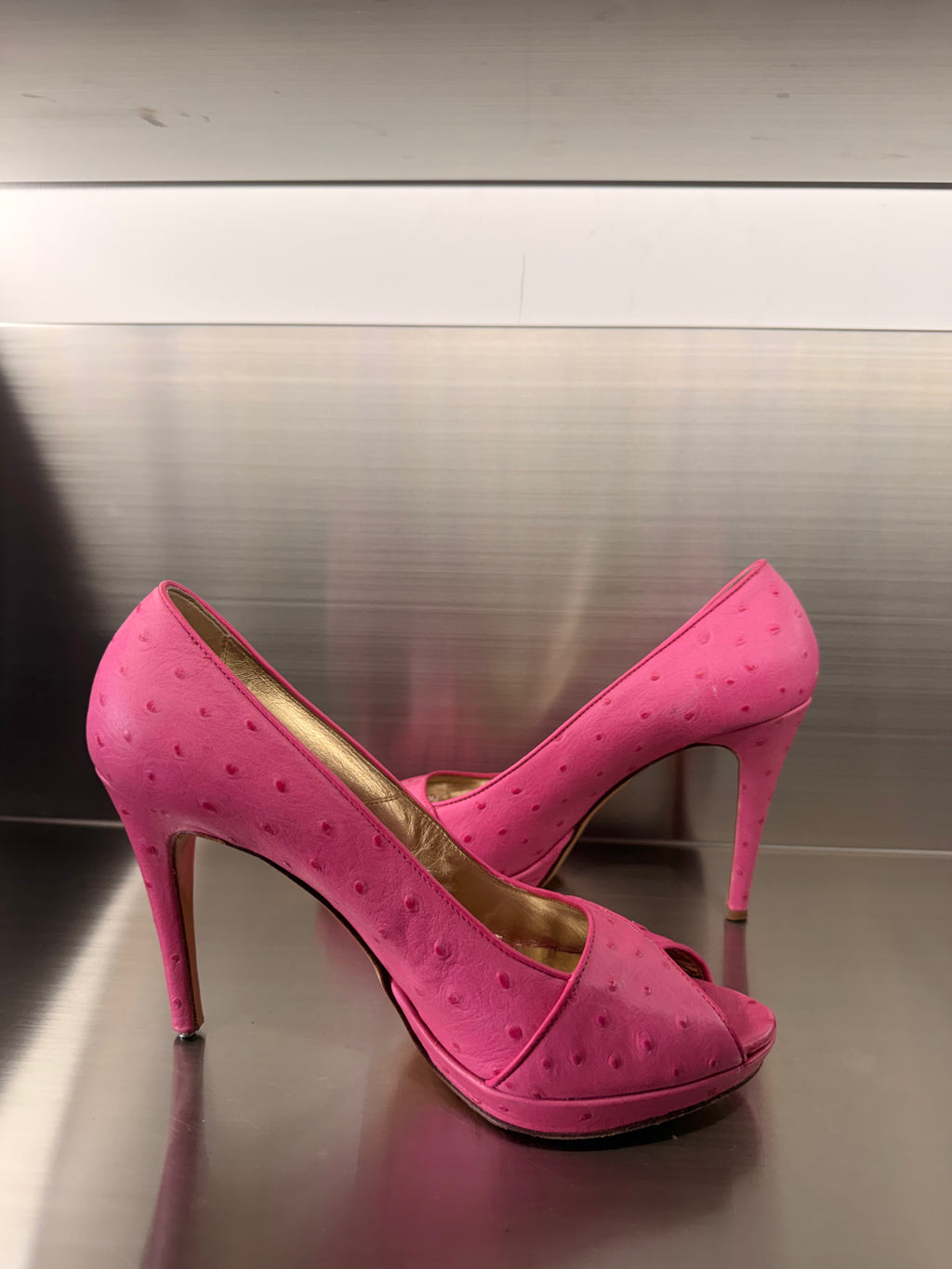 Versace Jeans Couture Pink Heels