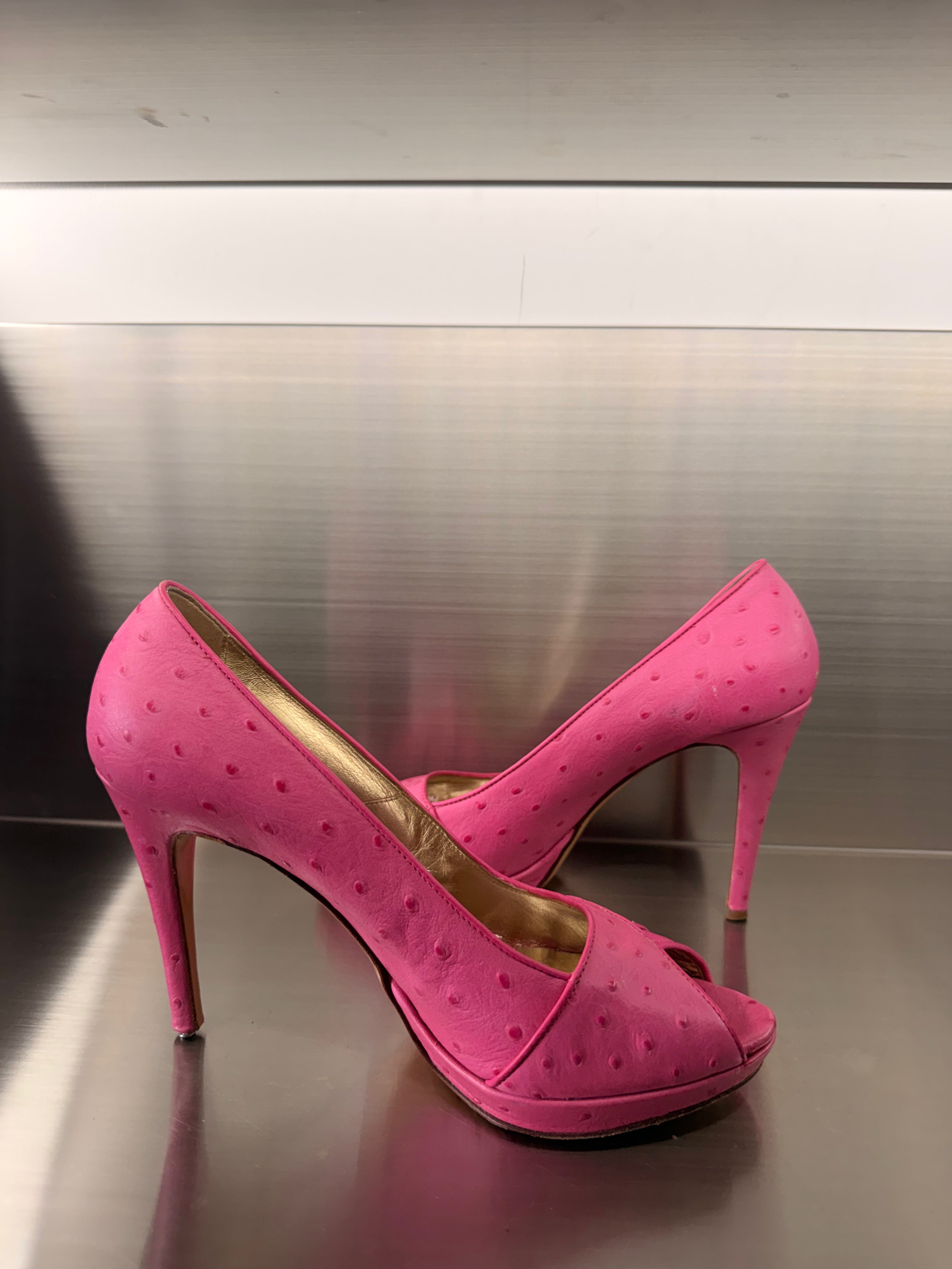 Versace Jeans Couture Pink Heels