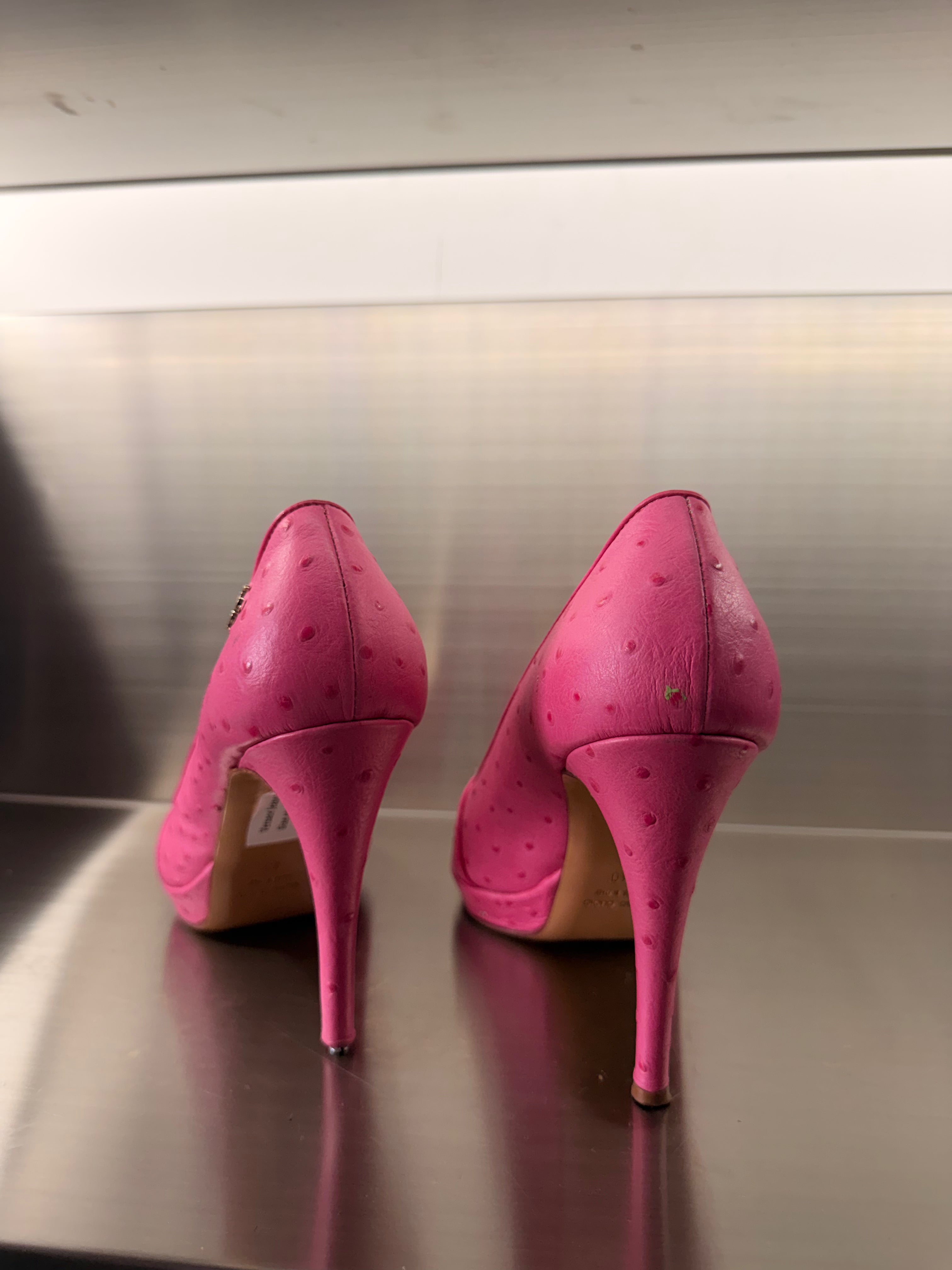 Versace Jeans Couture Pink Heels