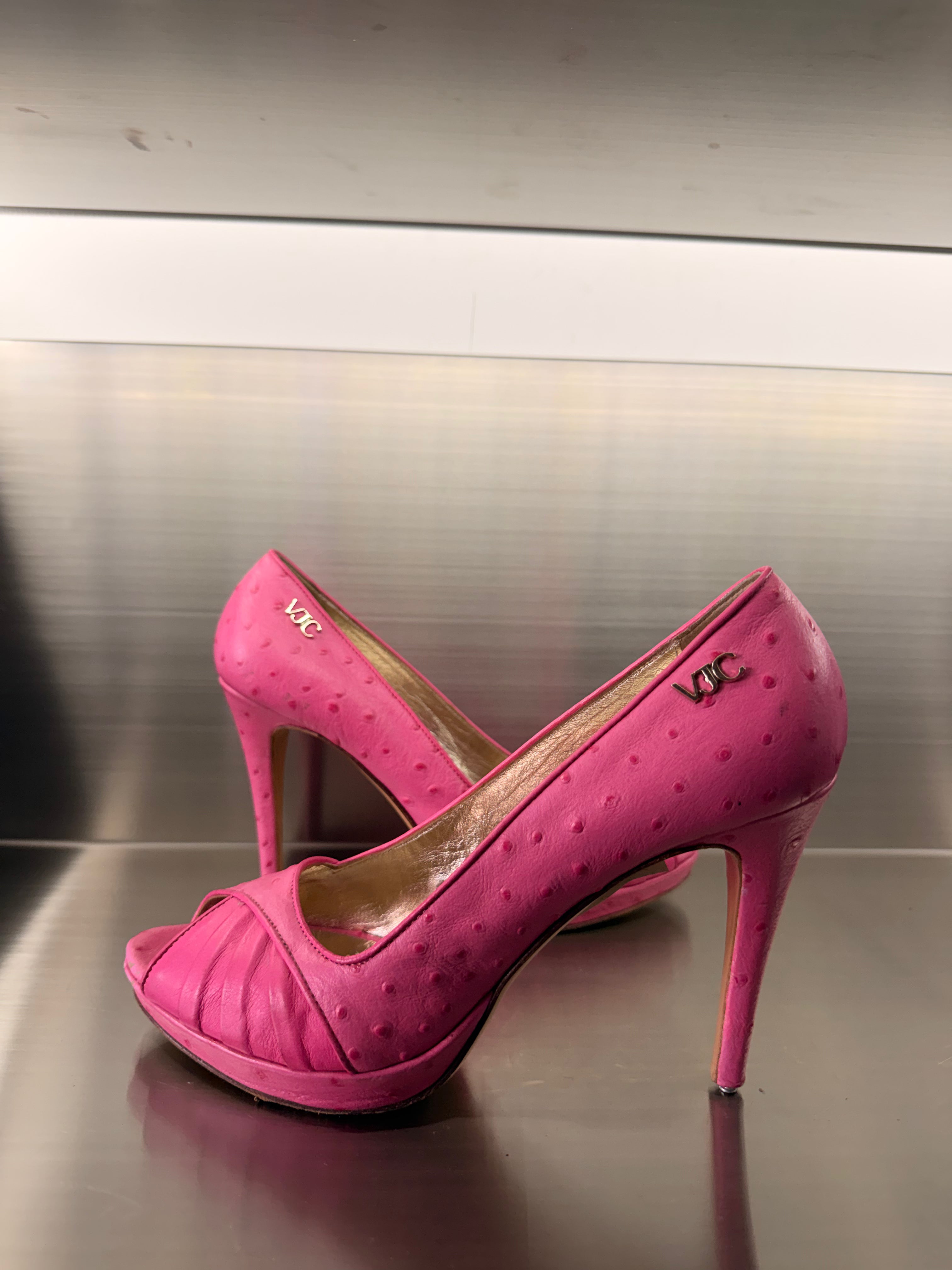 Versace Jeans Couture Pink Heels