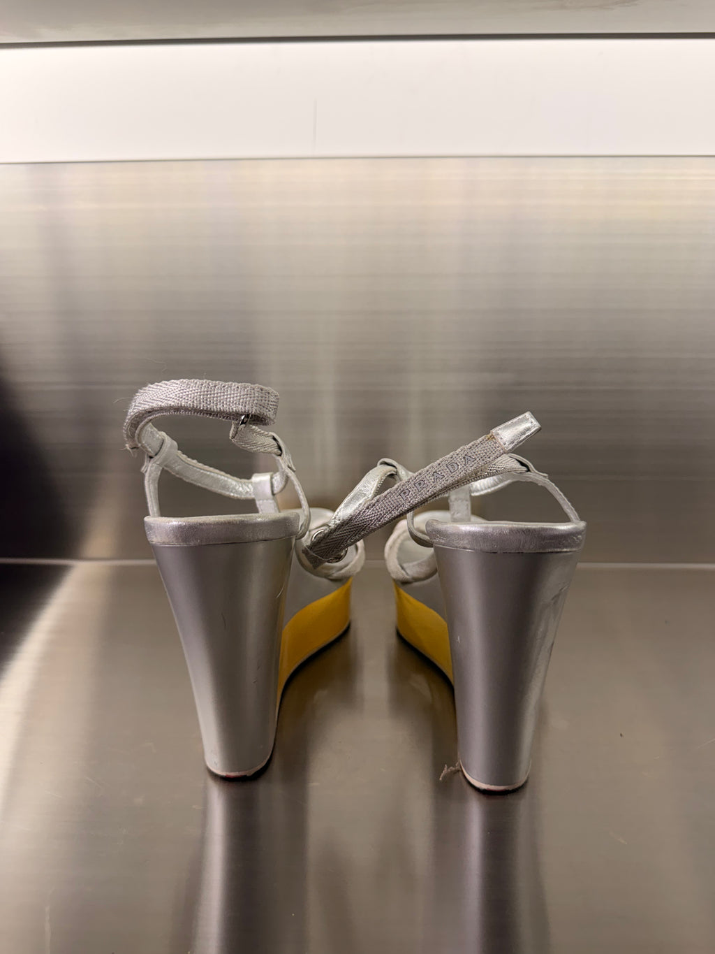 Prada Sport Wedge Sandals