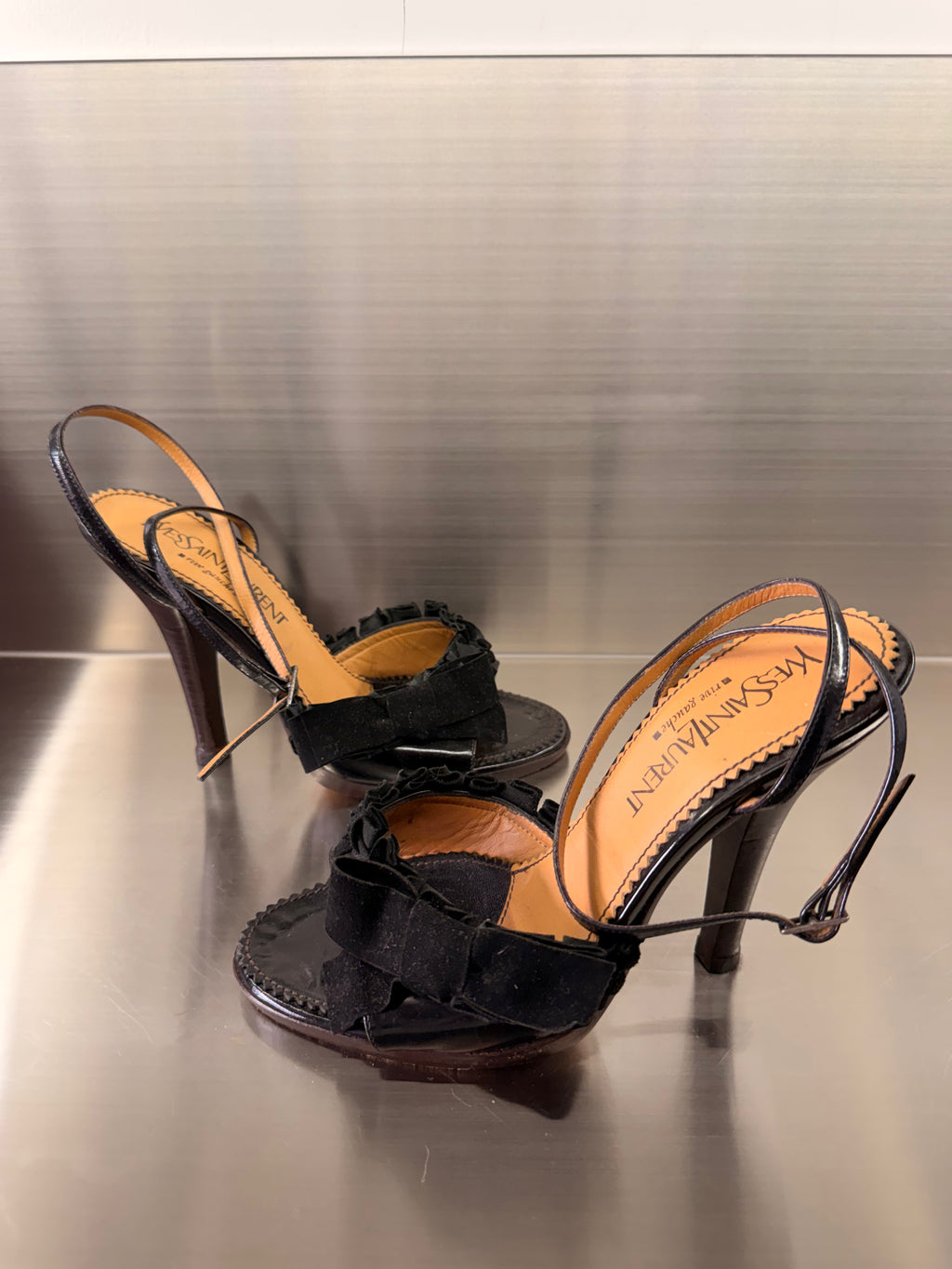 YSL Rive Gauche Sandals