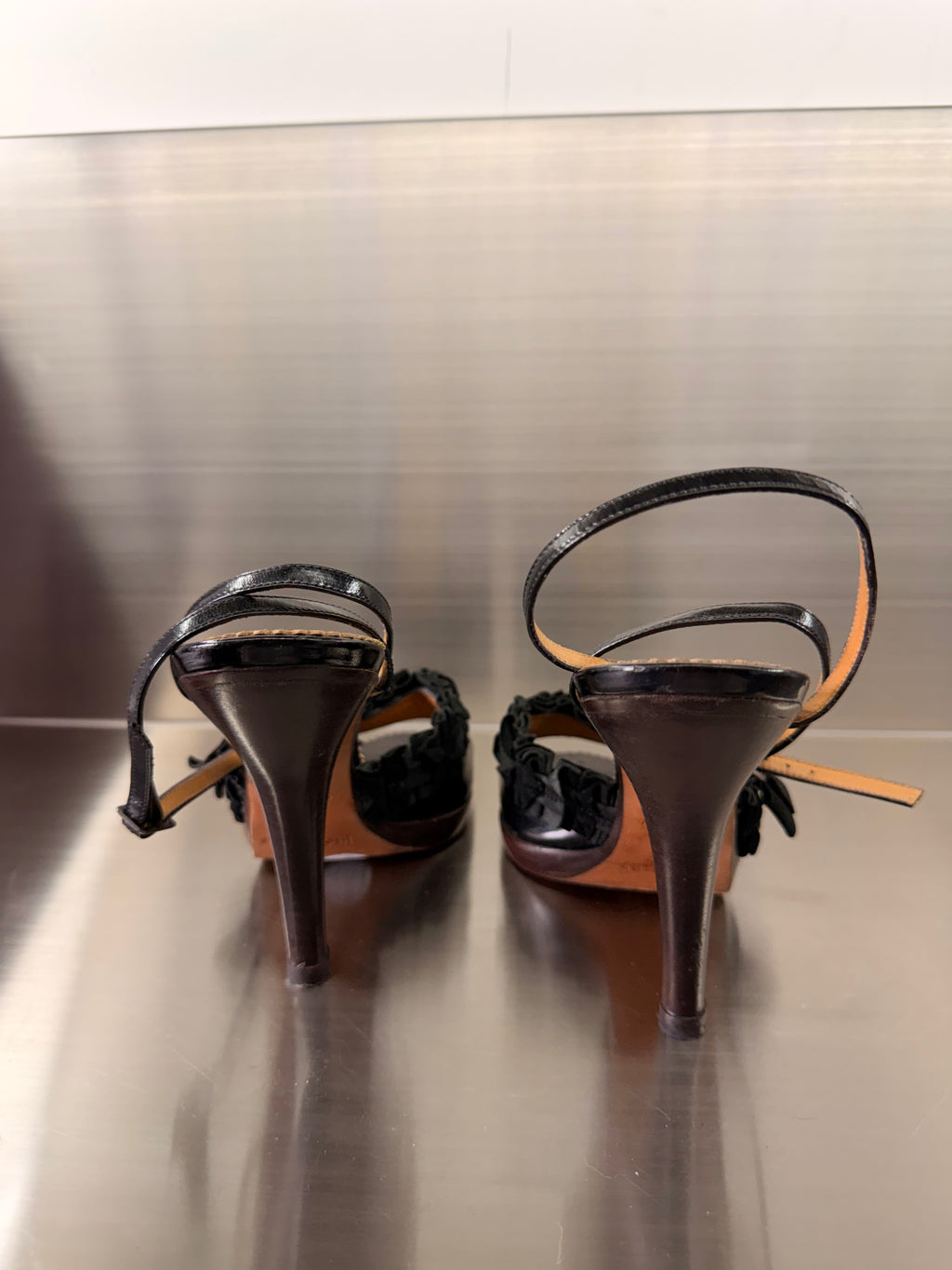 YSL Rive Gauche Sandals