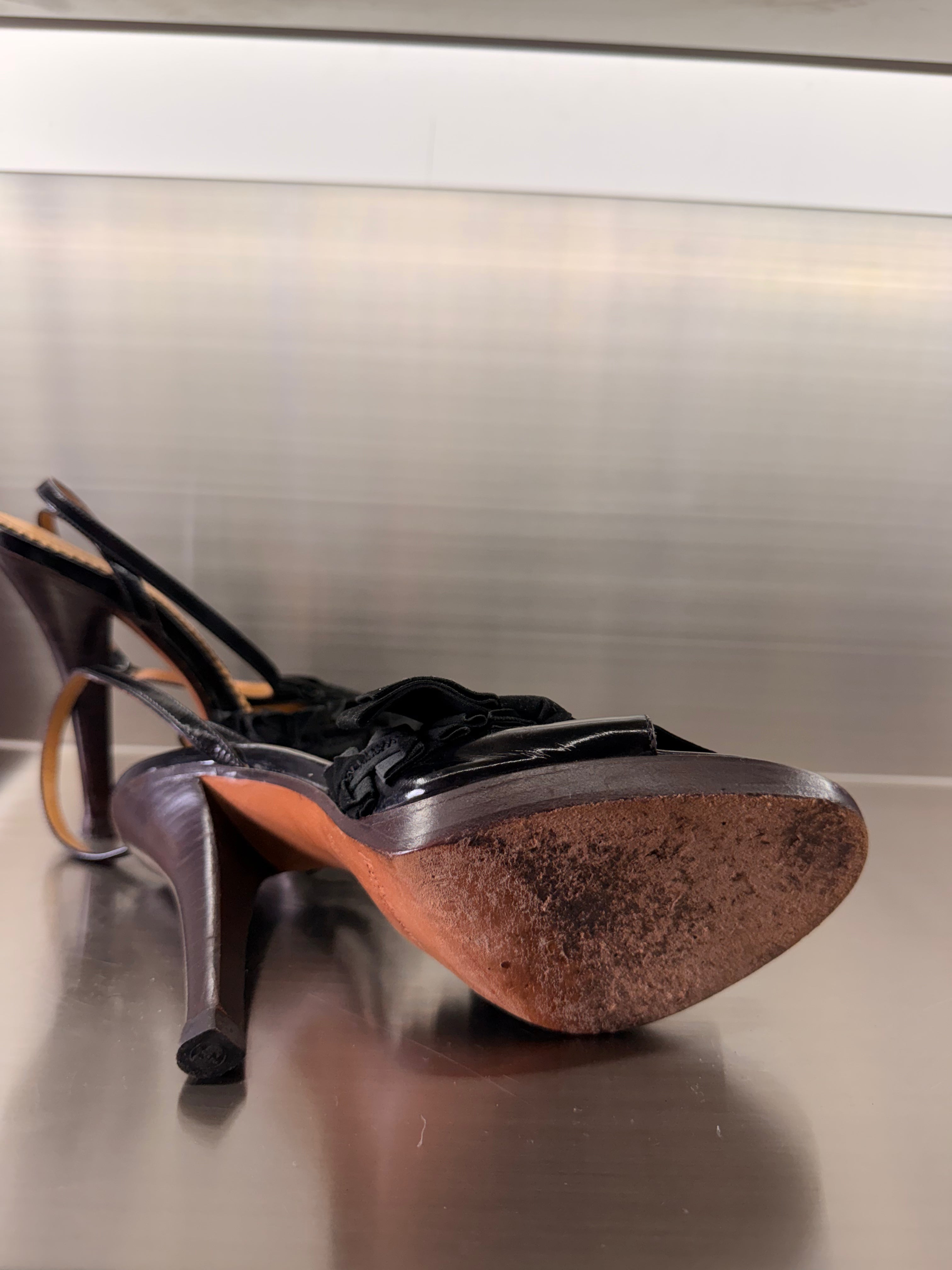 YSL Rive Gauche Sandals