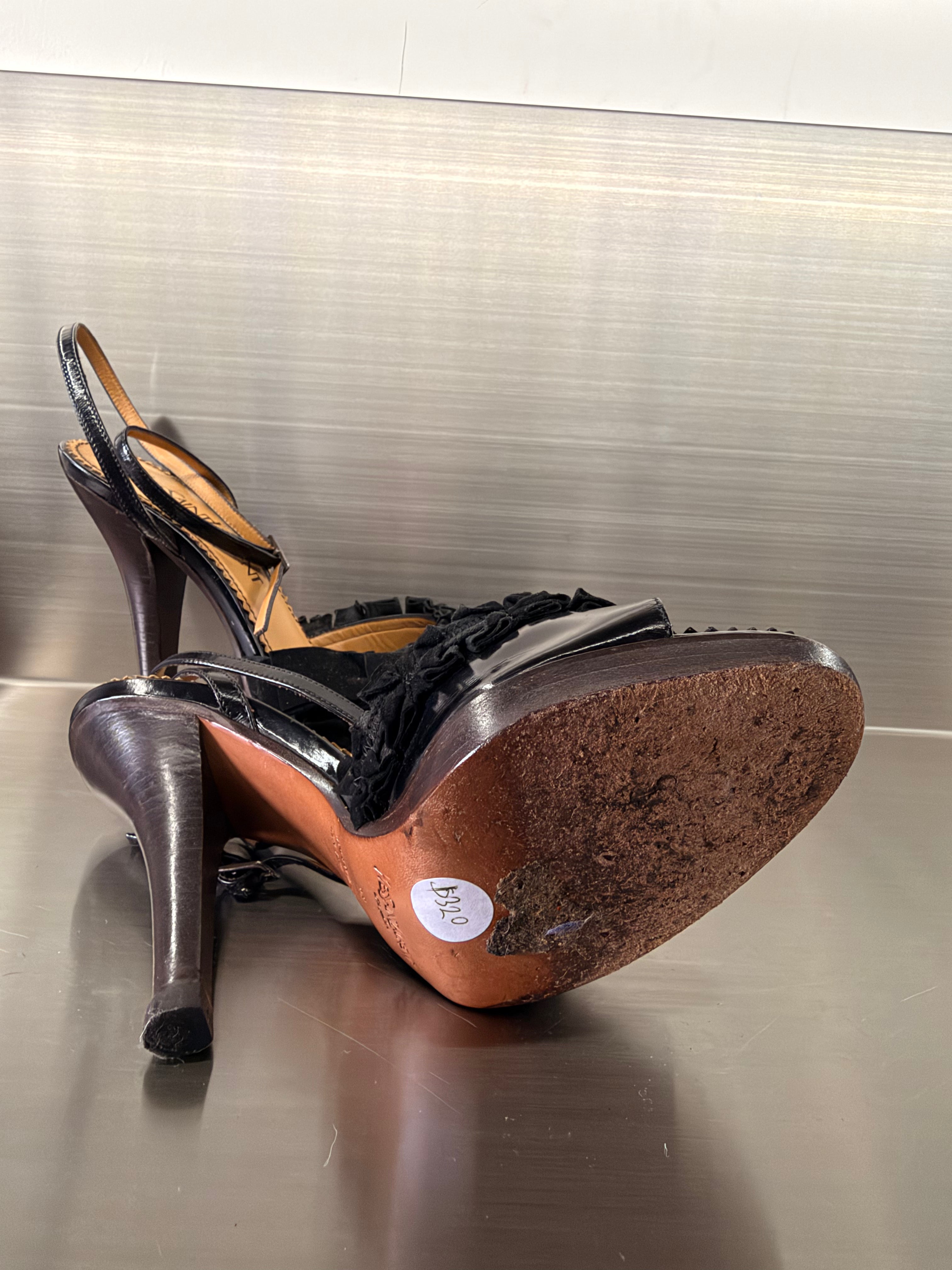 YSL Rive Gauche Sandals